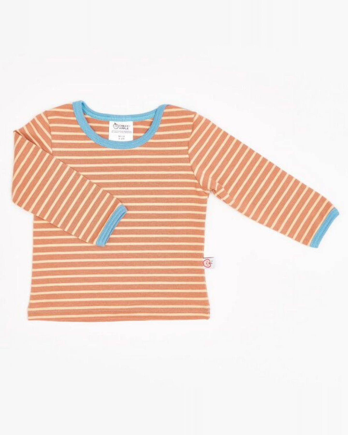 Cheeky Apple Bio Baby-Langarmshirt "Streifen" – Ansicht 2