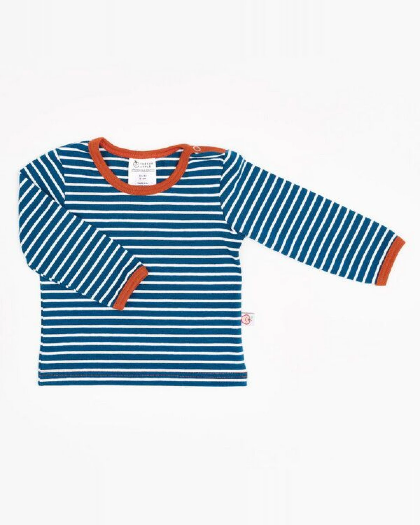 Cheeky Apple Bio Baby-Langarmshirt "Streifen" – Ansicht 2