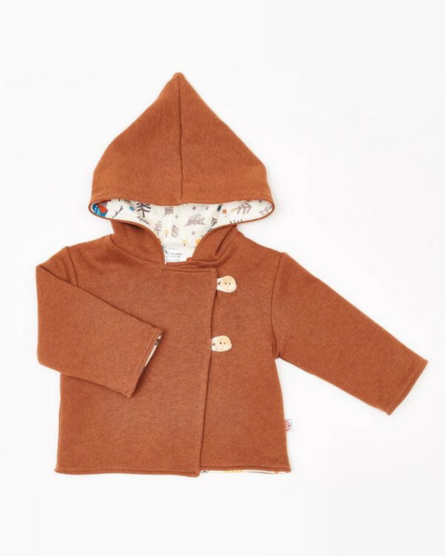 Cheeky Apple Bio-Wendejäckchen "Sweat Copper Meliert|Abenteuercamp" – Ansicht 2