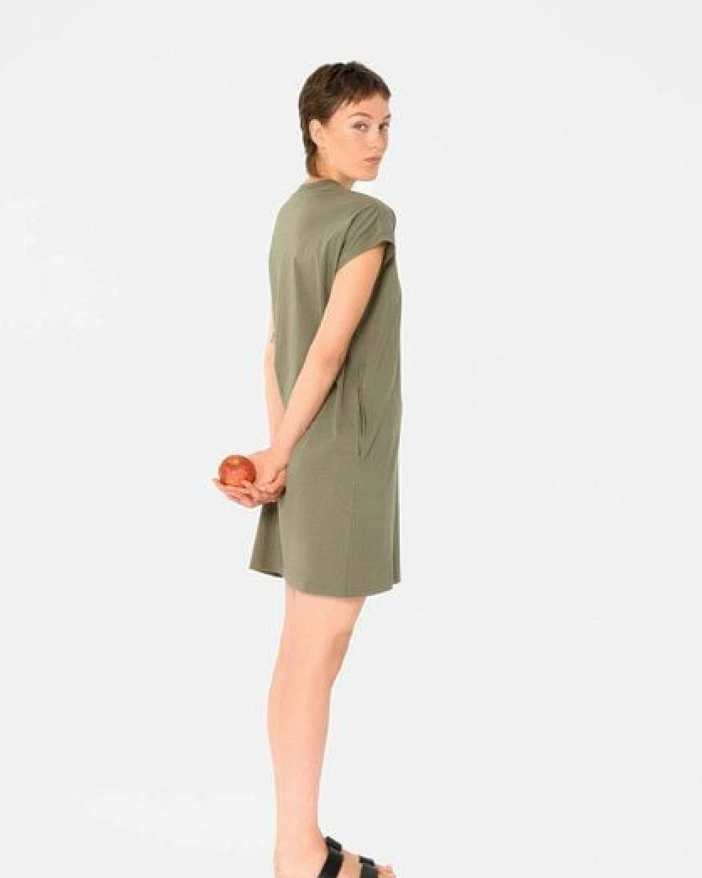 ThokkThokk TT76 Boxy Shirt Dress (GOTS) – Ansicht 3