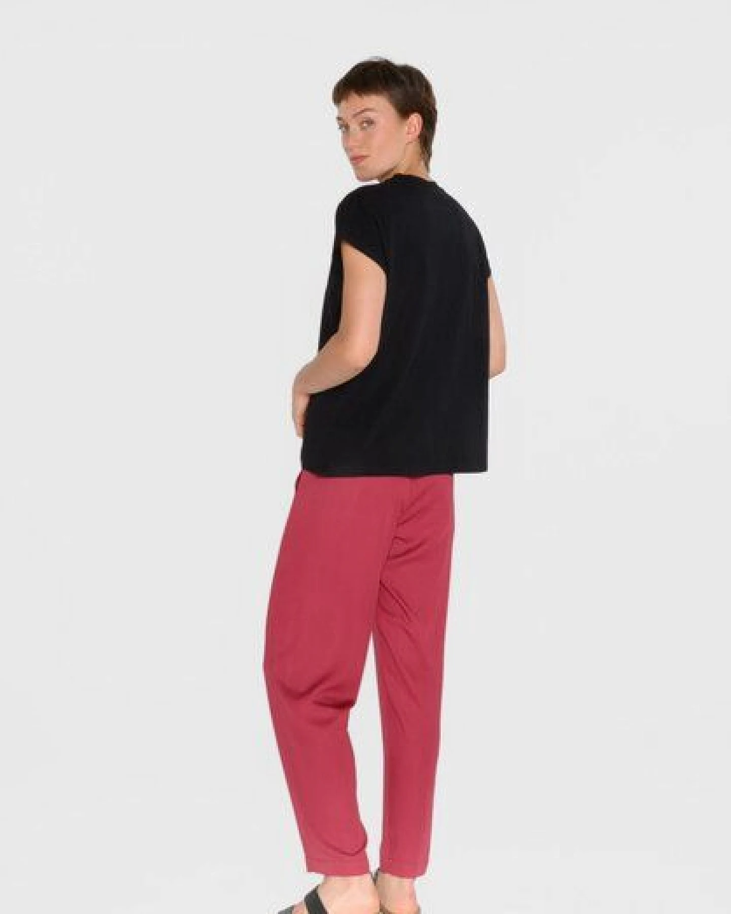 ThokkThokk Damen T-Shirt STRUCTURED im Boxy Style – Ansicht 3