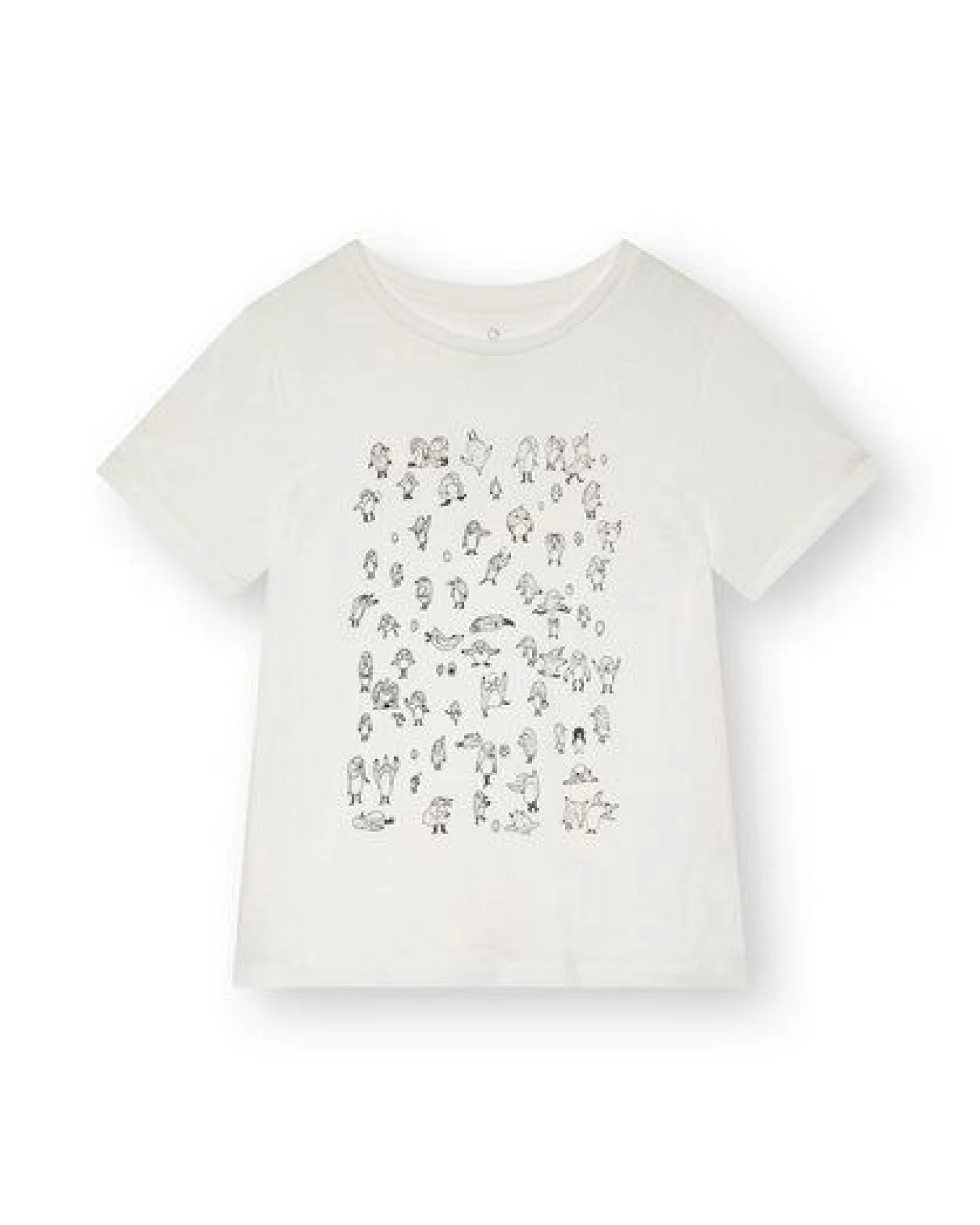 ThokkThokk Damen Print T-Shirt PENGUINS aus Biobaumwolle – Ansicht 2