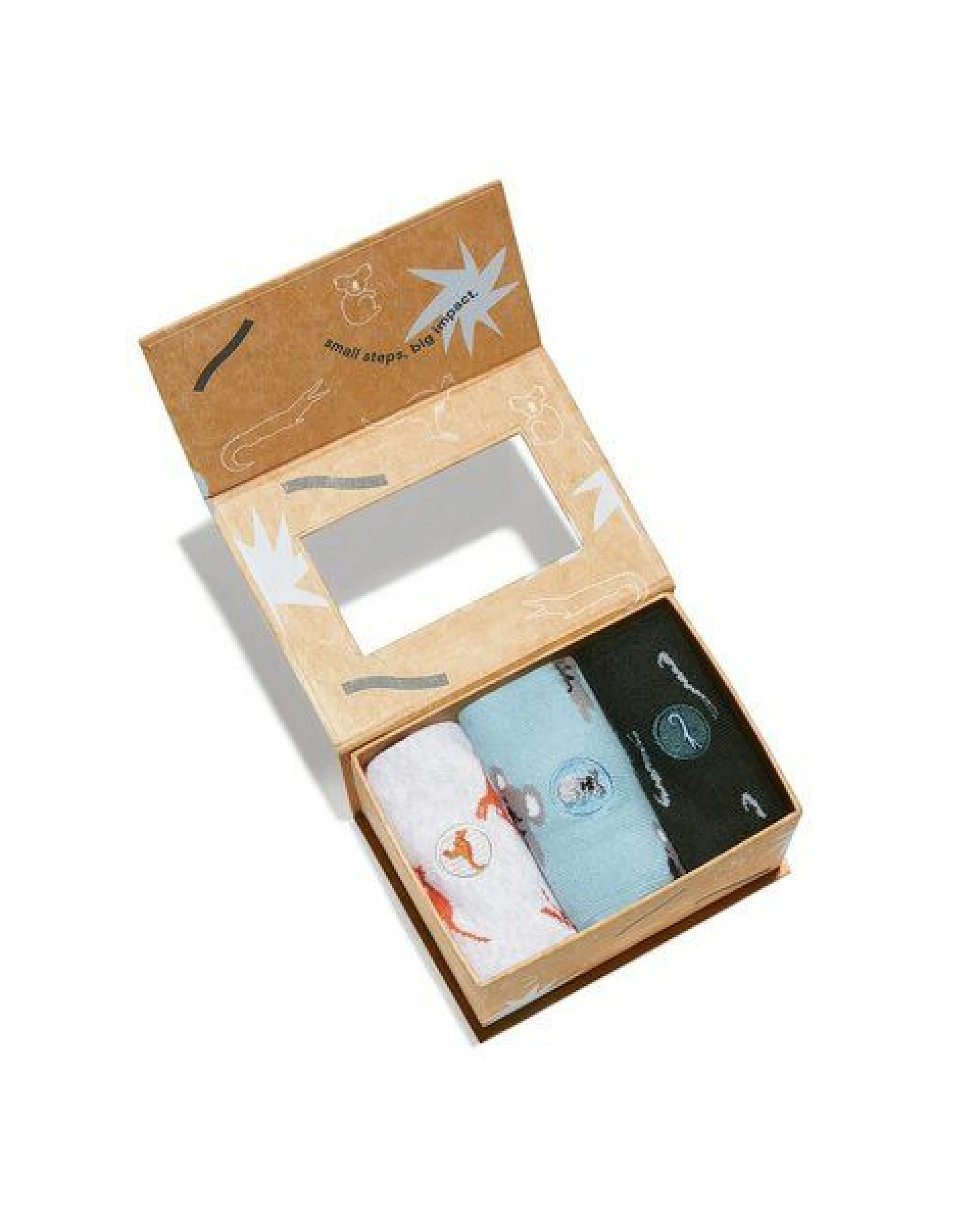 Conscious Step Socken Box für Kinder, die Tiere in Australien schützen – Ansicht 3