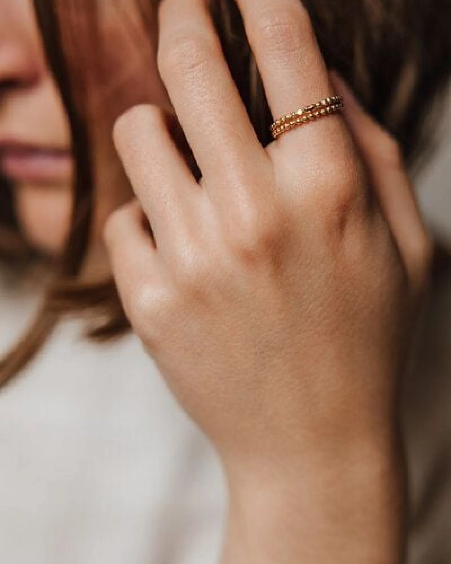 Jyoti - Fair Works Ring Golee Messing – Ansicht 4