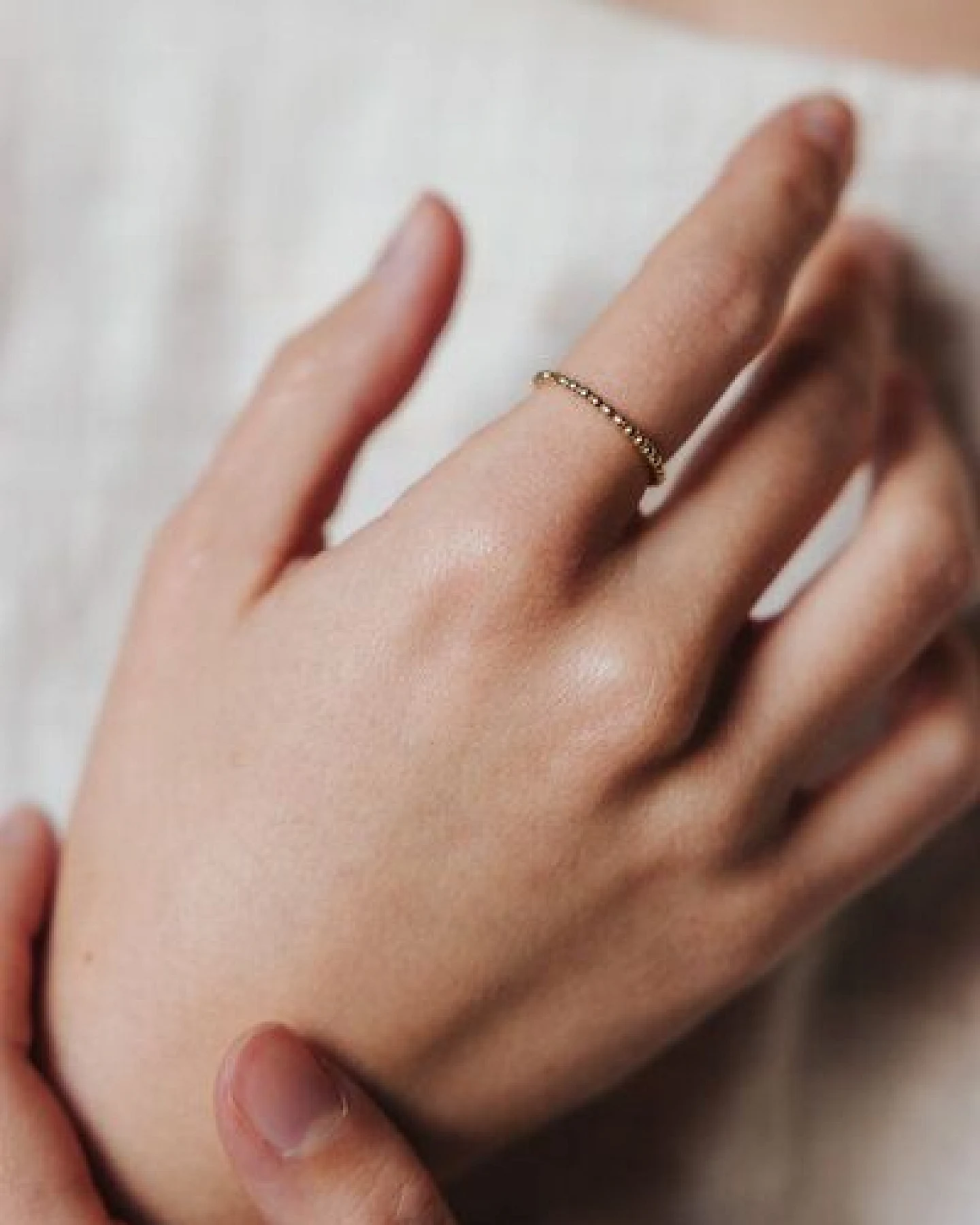 Jyoti - Fair Works Ring Golee Messing – Ansicht 3