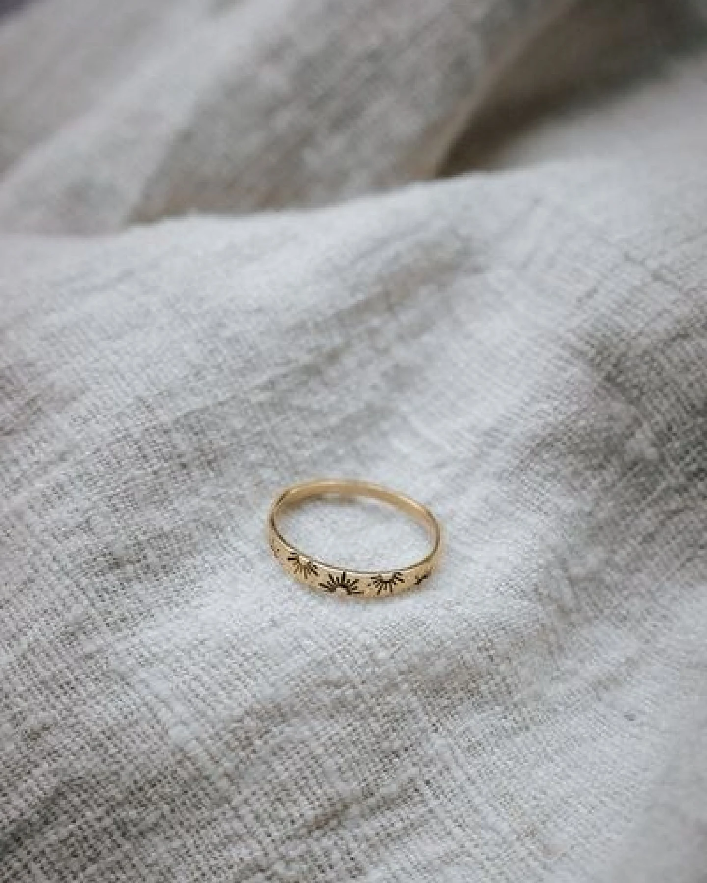 Jyoti - Fair Works Ring Roshanee Messing – Ansicht 2