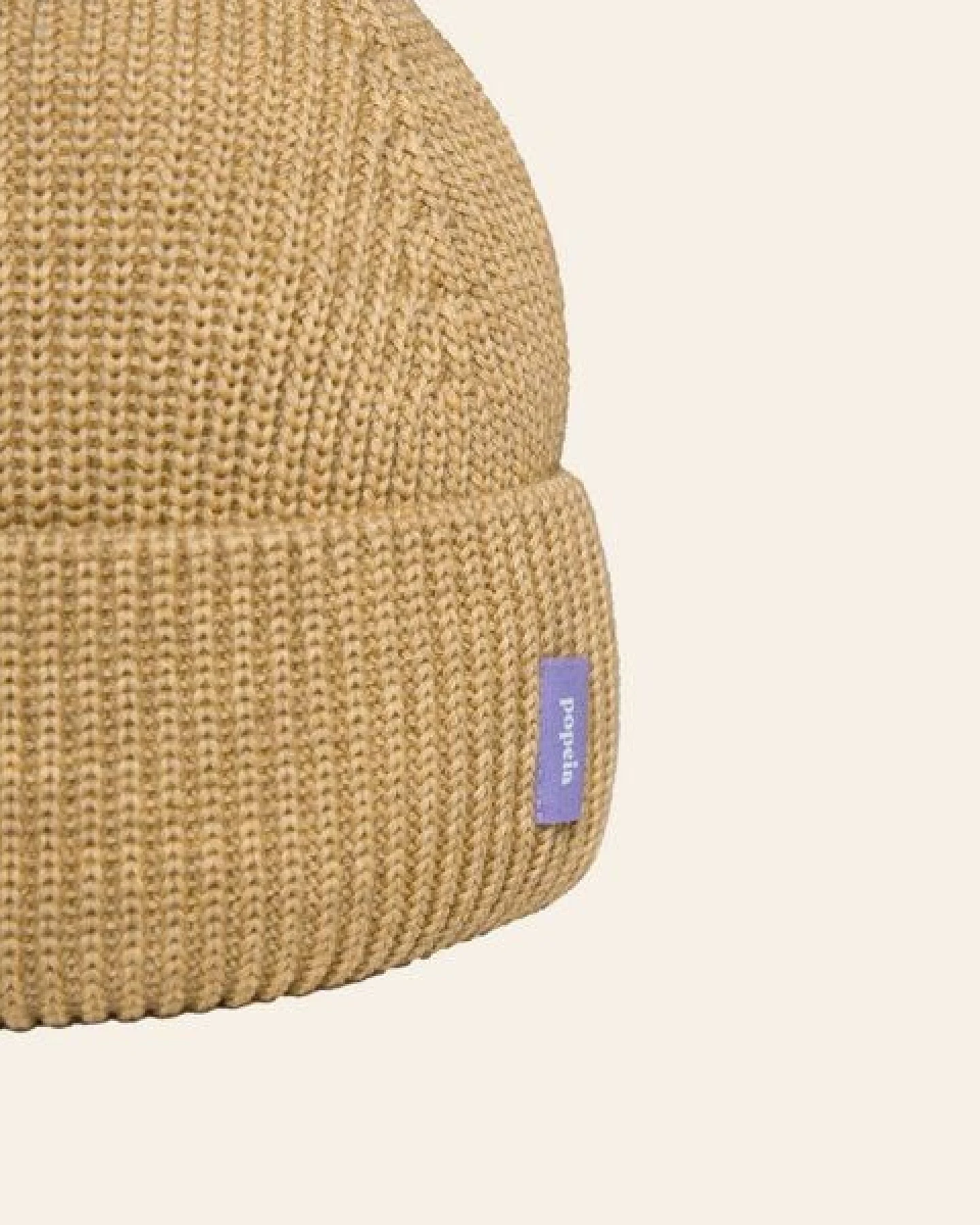 popeia Mütze / Beanie aus 100% Merinowolle (mulesingfrei) – Ansicht 4