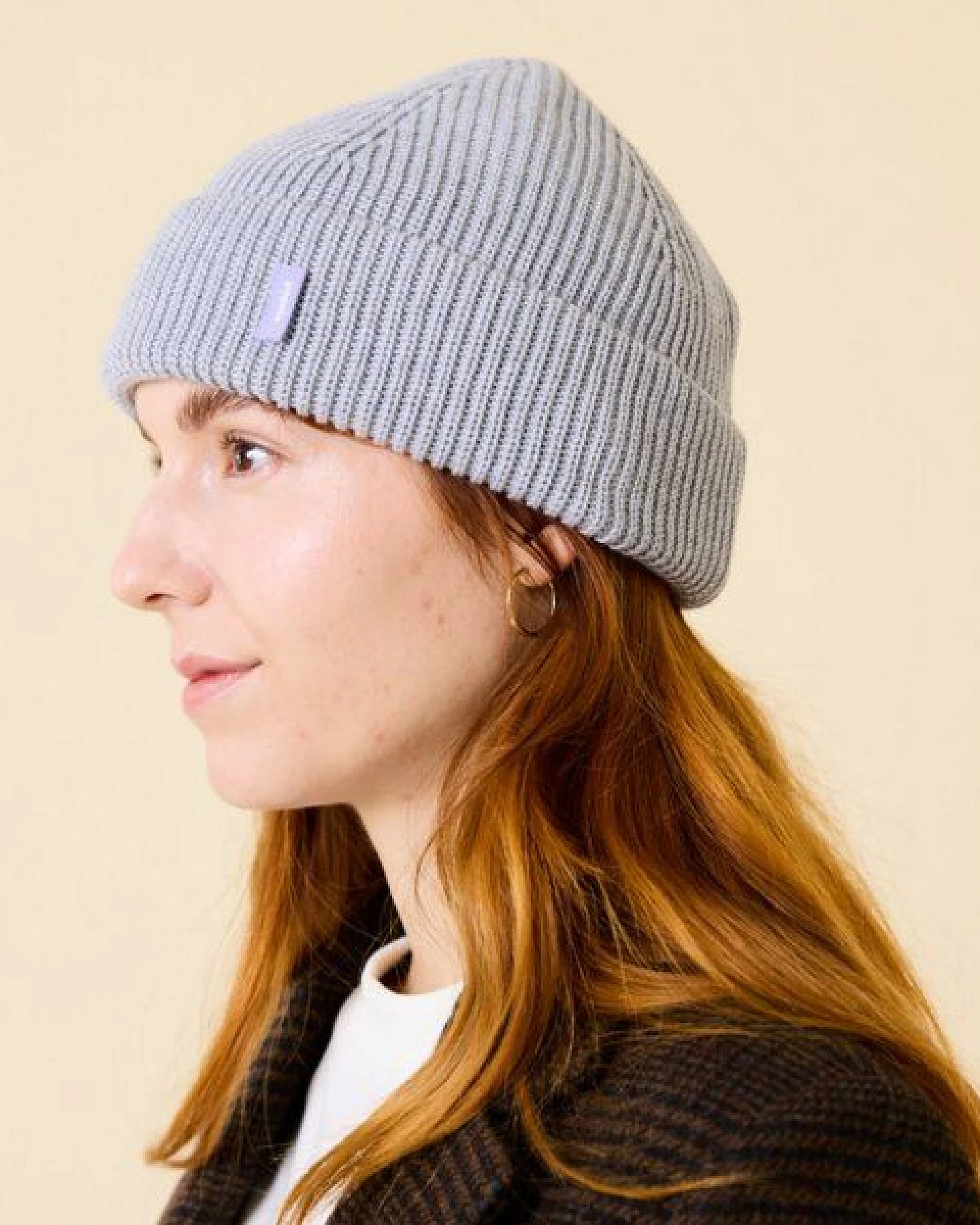 popeia Mütze / Beanie aus 100% Merinowolle (mulesingfrei) – Ansicht 3