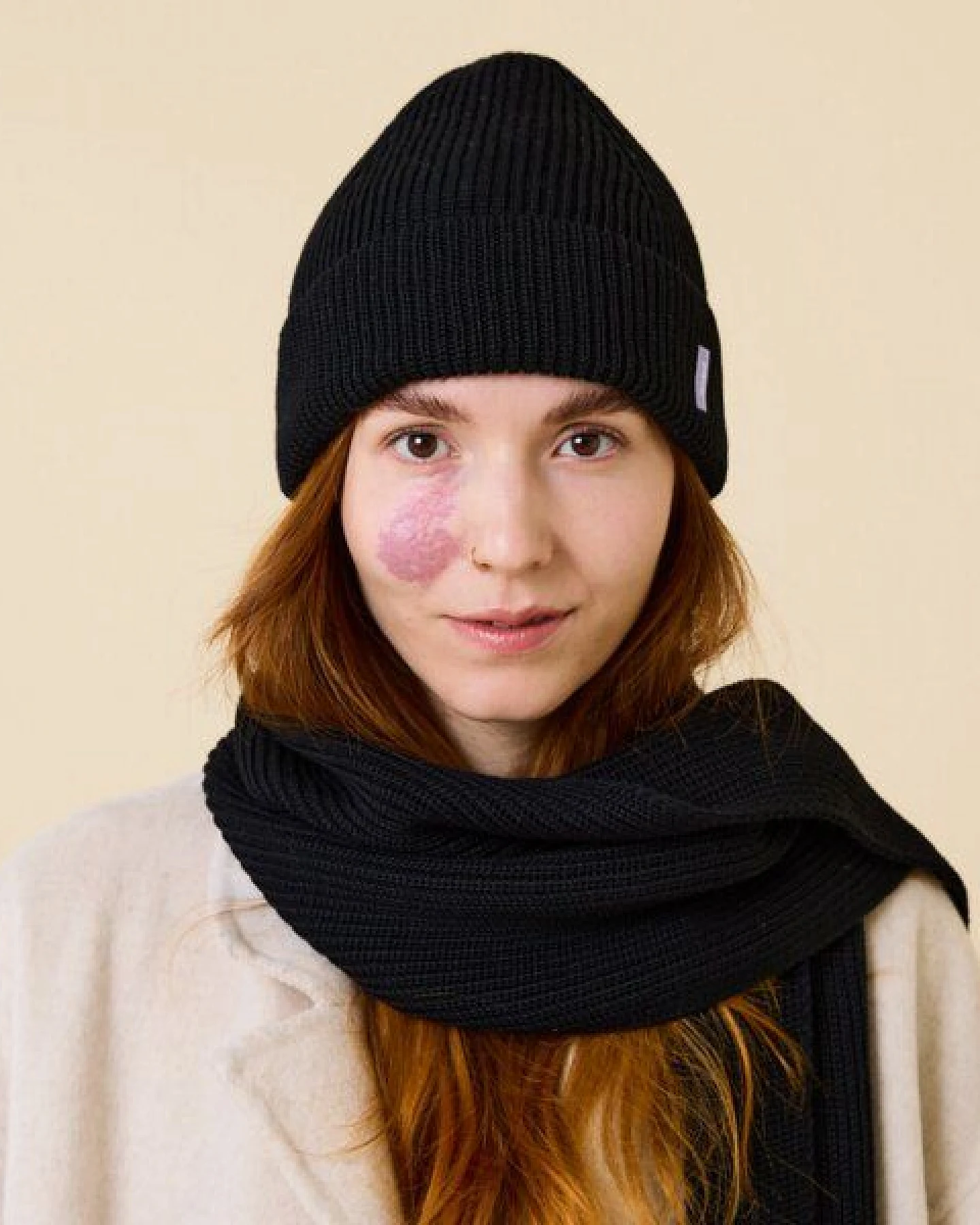 popeia Mütze / Beanie aus 100% Merinowolle (mulesingfrei) – Ansicht 2
