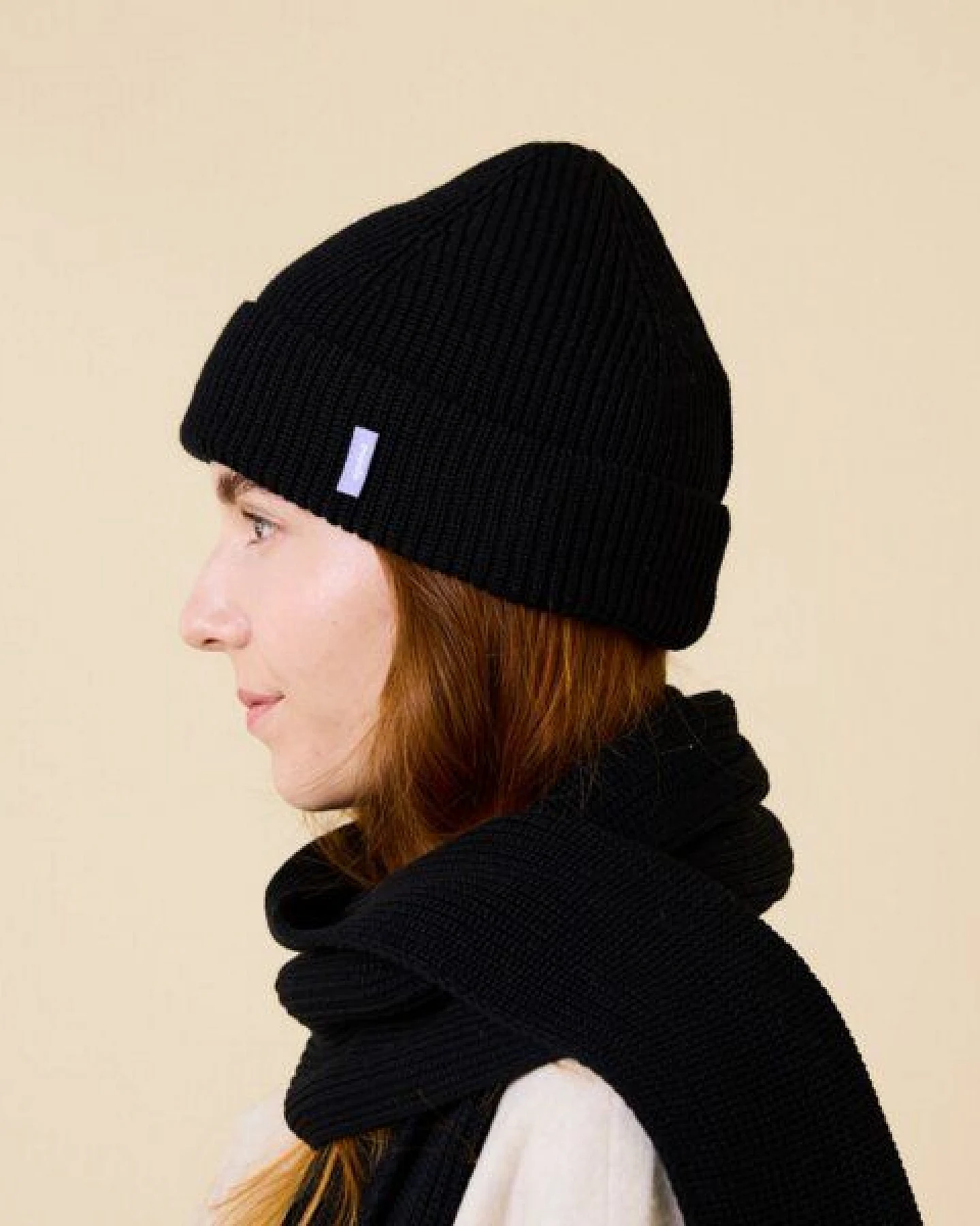 popeia Mütze / Beanie aus 100% Merinowolle (mulesingfrei) – Ansicht 4