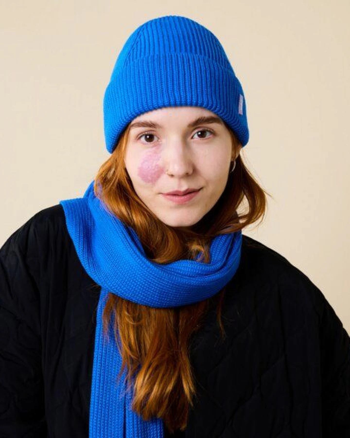 popeia Mütze / Beanie aus 100% Merinowolle (mulesingfrei) – Ansicht 3