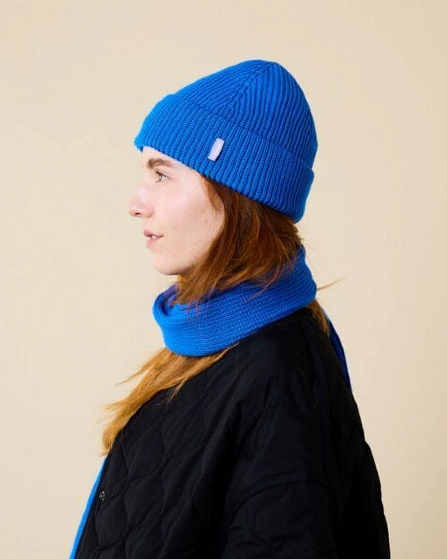 popeia Mütze / Beanie aus 100% Merinowolle (mulesingfrei) – Ansicht 4