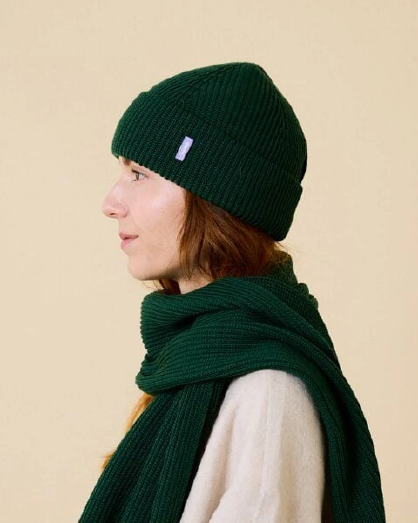 popeia Mütze / Beanie aus 100% Merinowolle (mulesingfrei) – Ansicht 4