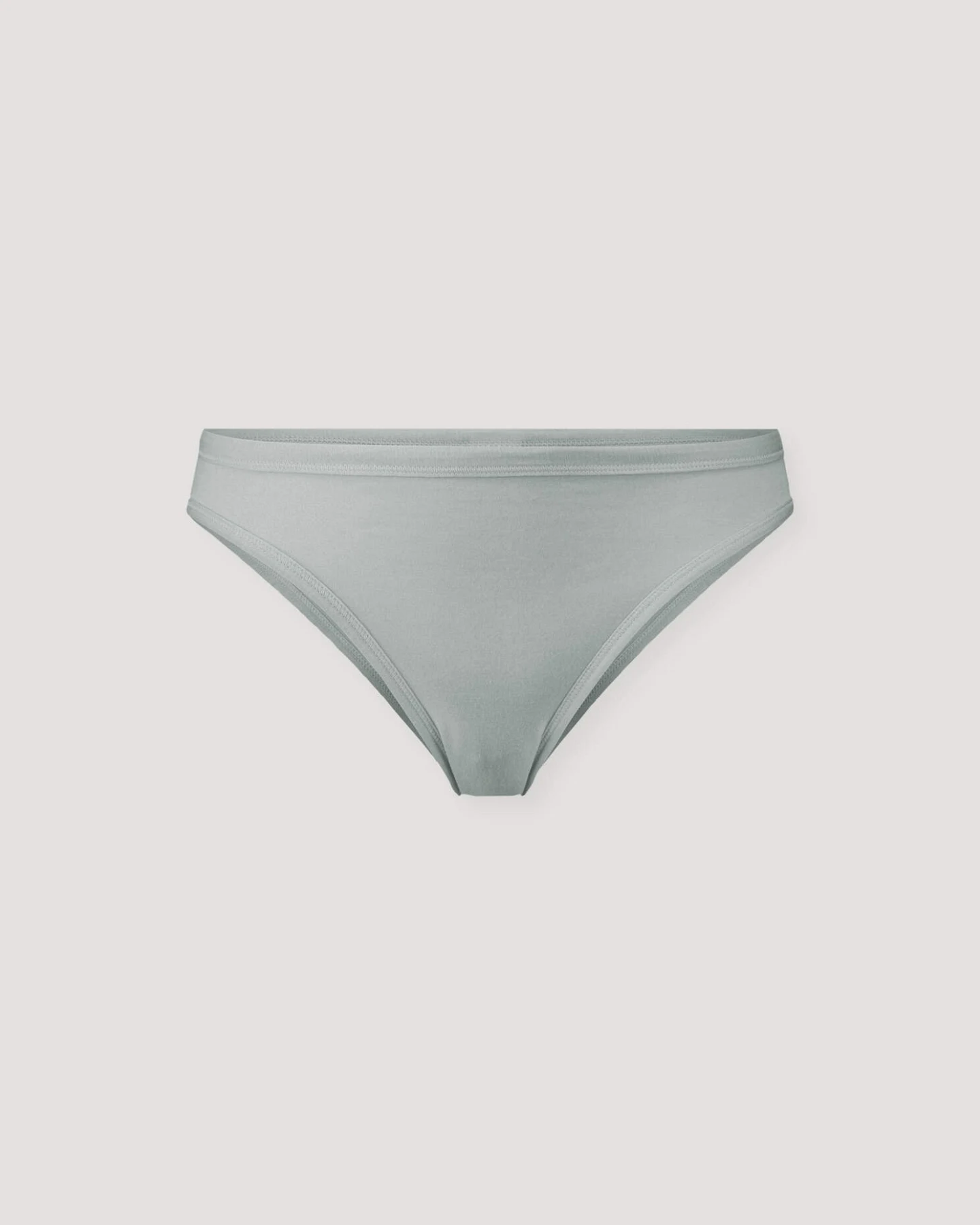 hessnatur Damen Slip aus Bio-Baumwolle mit TENCEL™ Modal - grün - Größe 46 – Ansicht 2