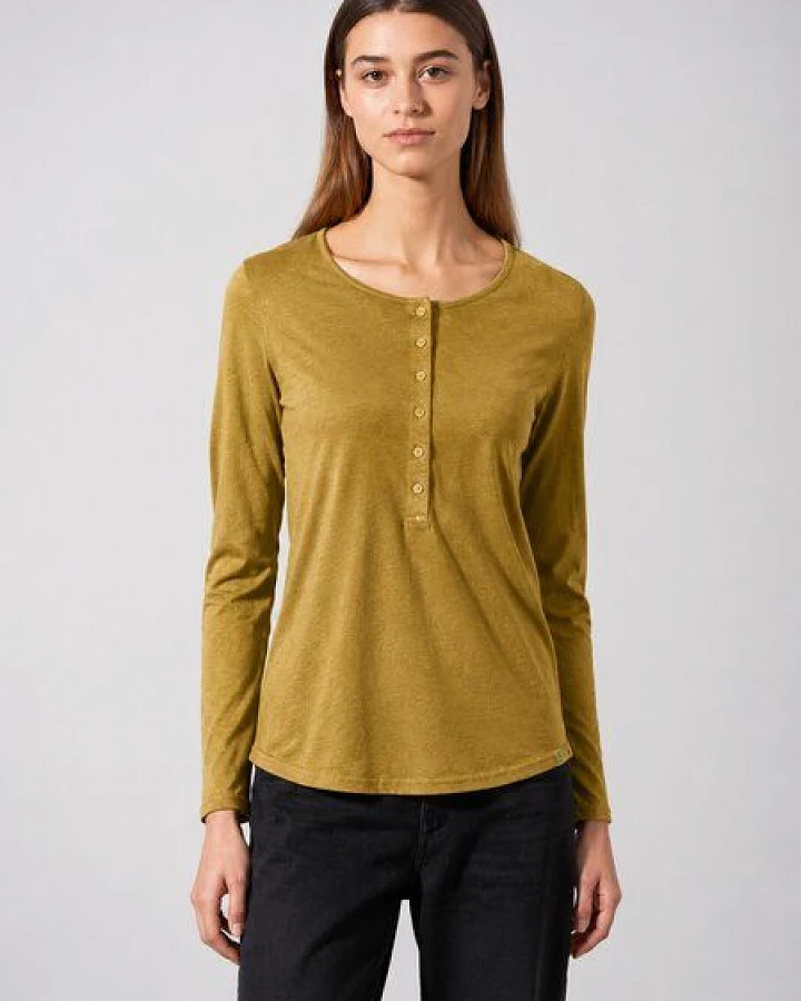 HempAge Damen Longsleeve Hanf/Bio-Baumwolle