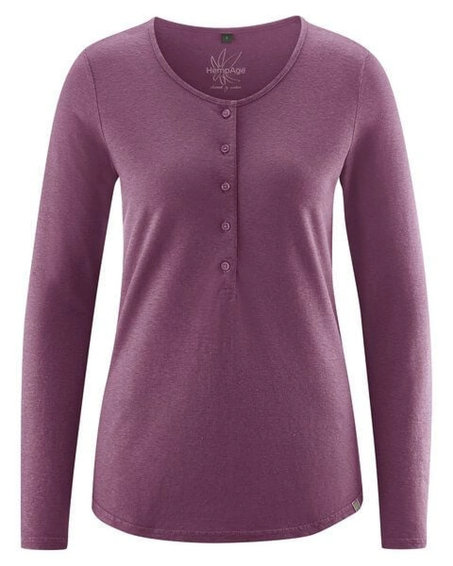 HempAge Damen Longsleeve Hanf/Bio-Baumwolle – Ansicht 3