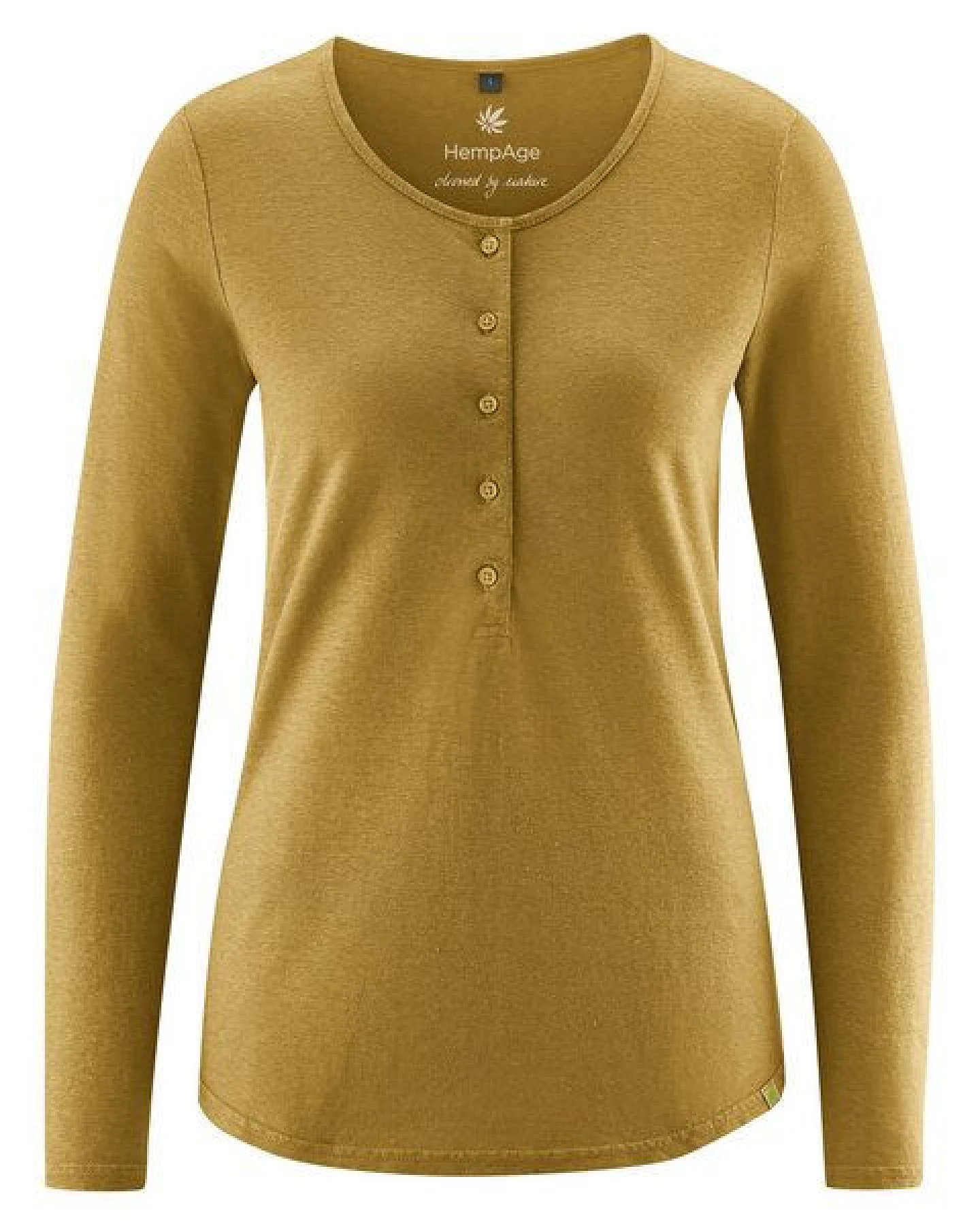 HempAge Damen Longsleeve Hanf/Bio-Baumwolle – Ansicht 3