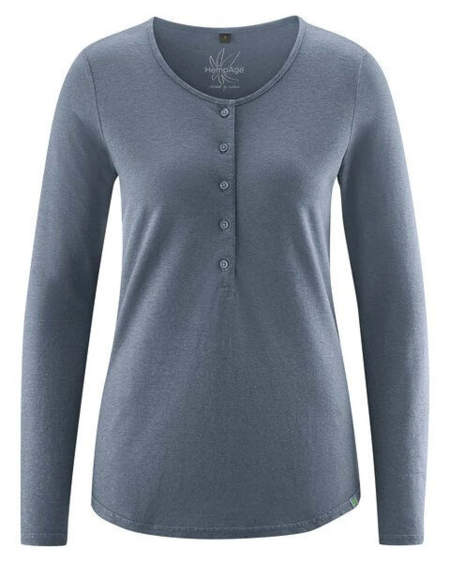 HempAge Damen Longsleeve Hanf/Bio-Baumwolle – Ansicht 3