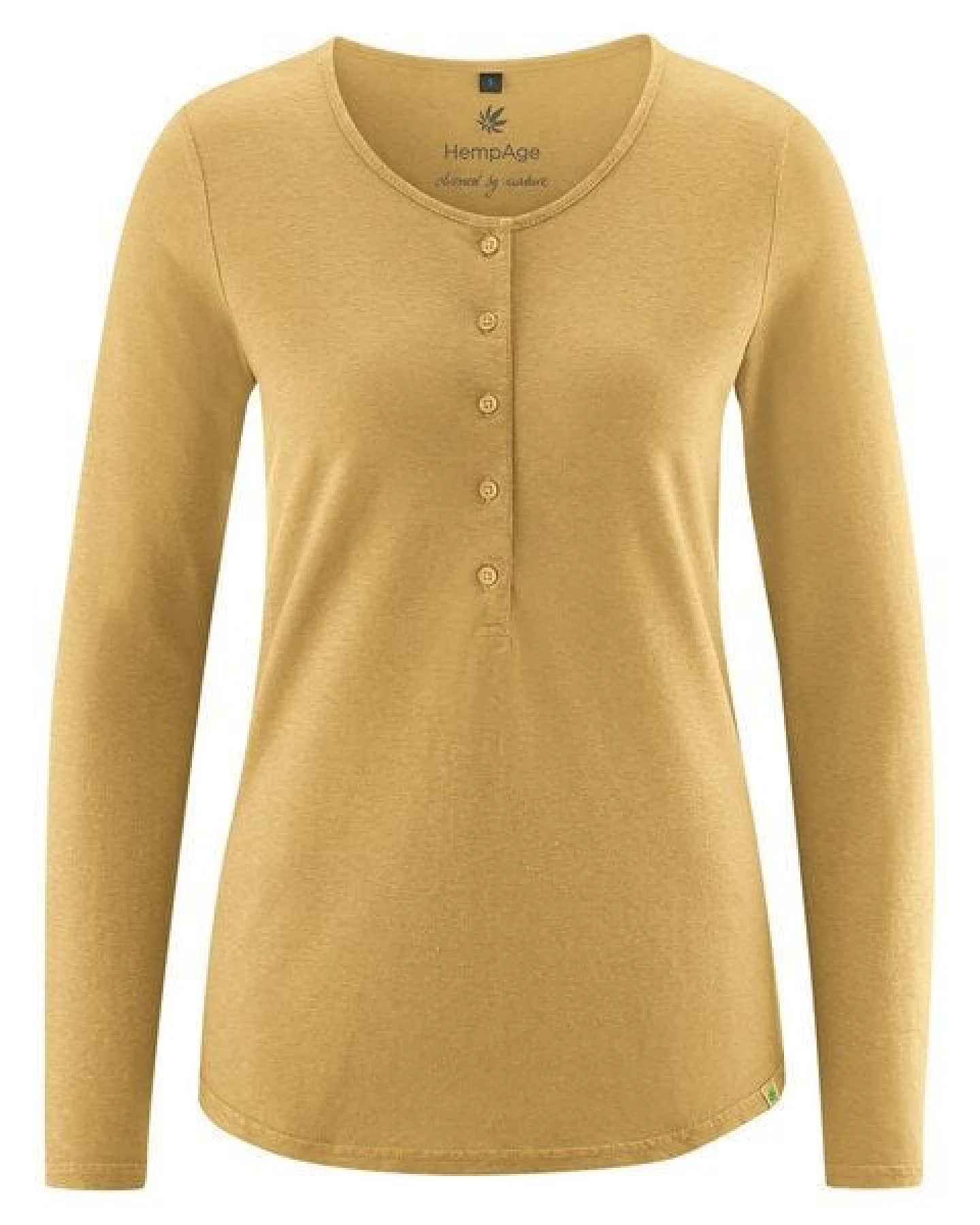 HempAge Damen Longsleeve Hanf/Bio-Baumwolle – Ansicht 3