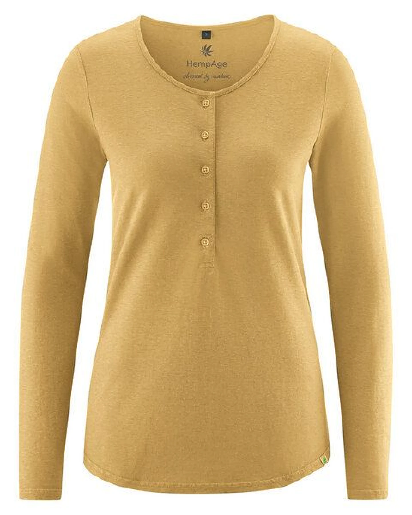 HempAge Damen Longsleeve Hanf/Bio-Baumwolle – Ansicht 3