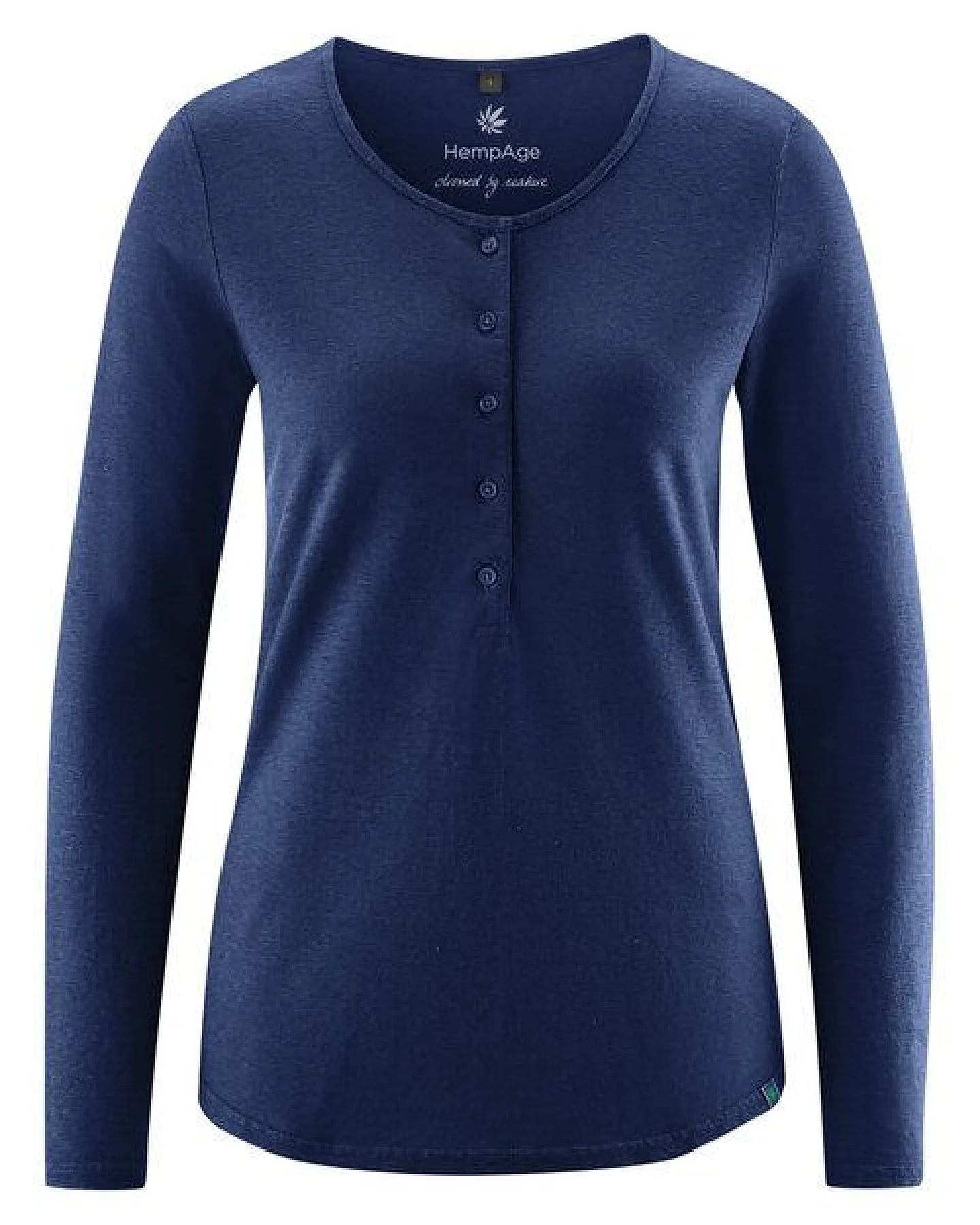 HempAge Damen Longsleeve Hanf/Bio-Baumwolle – Ansicht 3