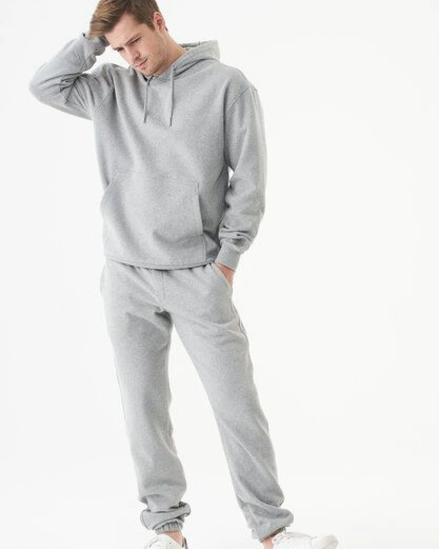 ORGANICATION ESSENTIALS-HALKI-Unisex Soft Touch Hoodie aus Bio-Baumwolle – Ansicht 2