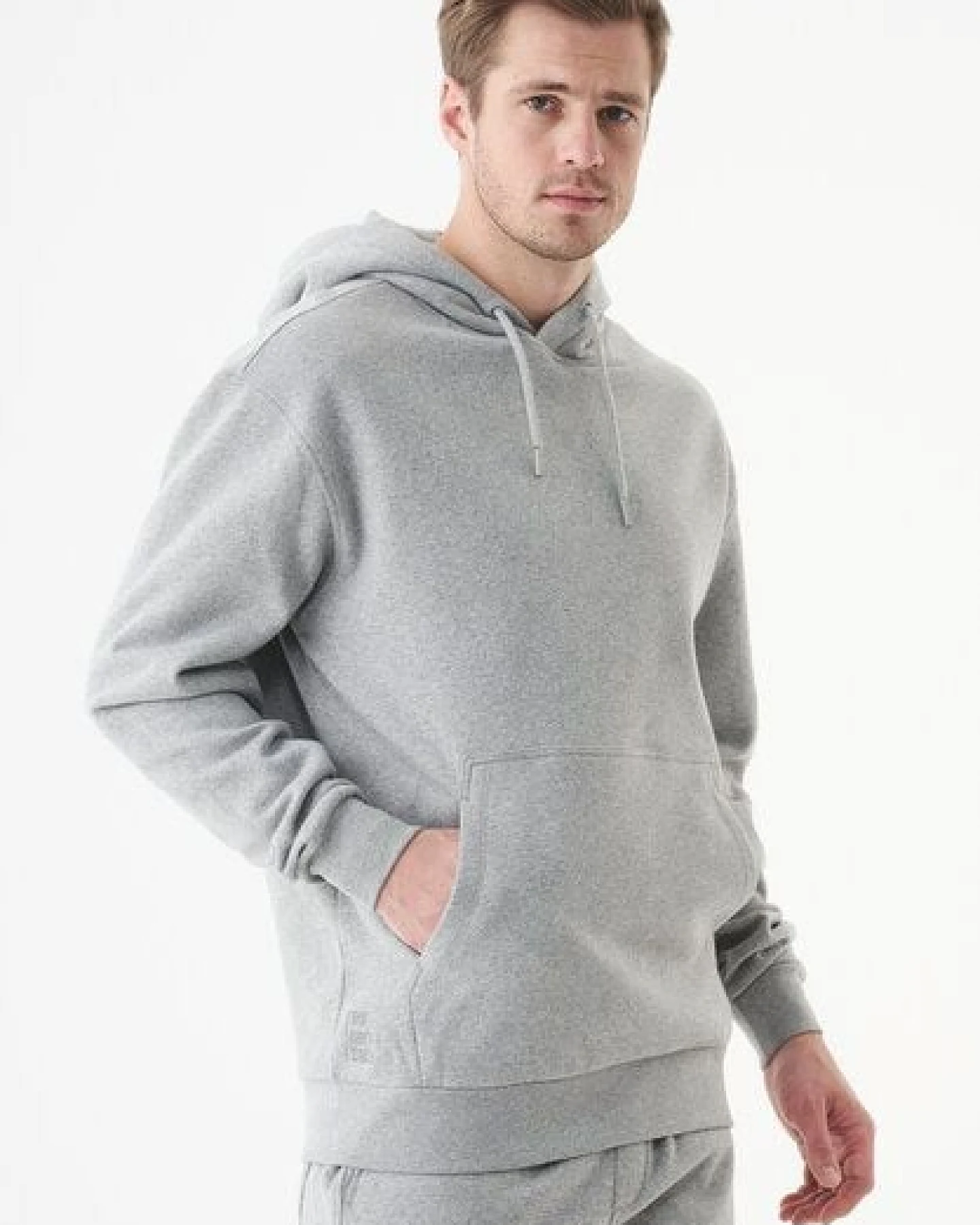ORGANICATION ESSENTIALS-HALKI-Unisex Soft Touch Hoodie aus Bio-Baumwolle – Ansicht 3