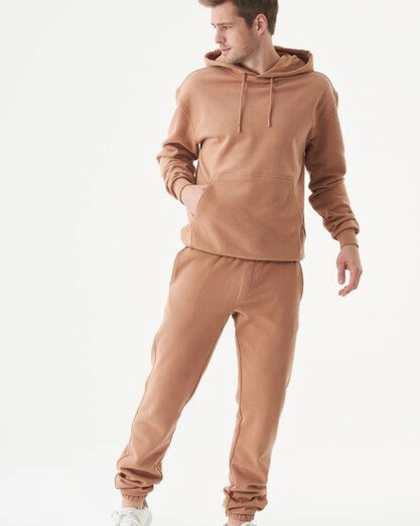 ORGANICATION ESSENTIALS-HALKI-Unisex Soft Touch Hoodie aus Bio-Baumwolle – Ansicht 2