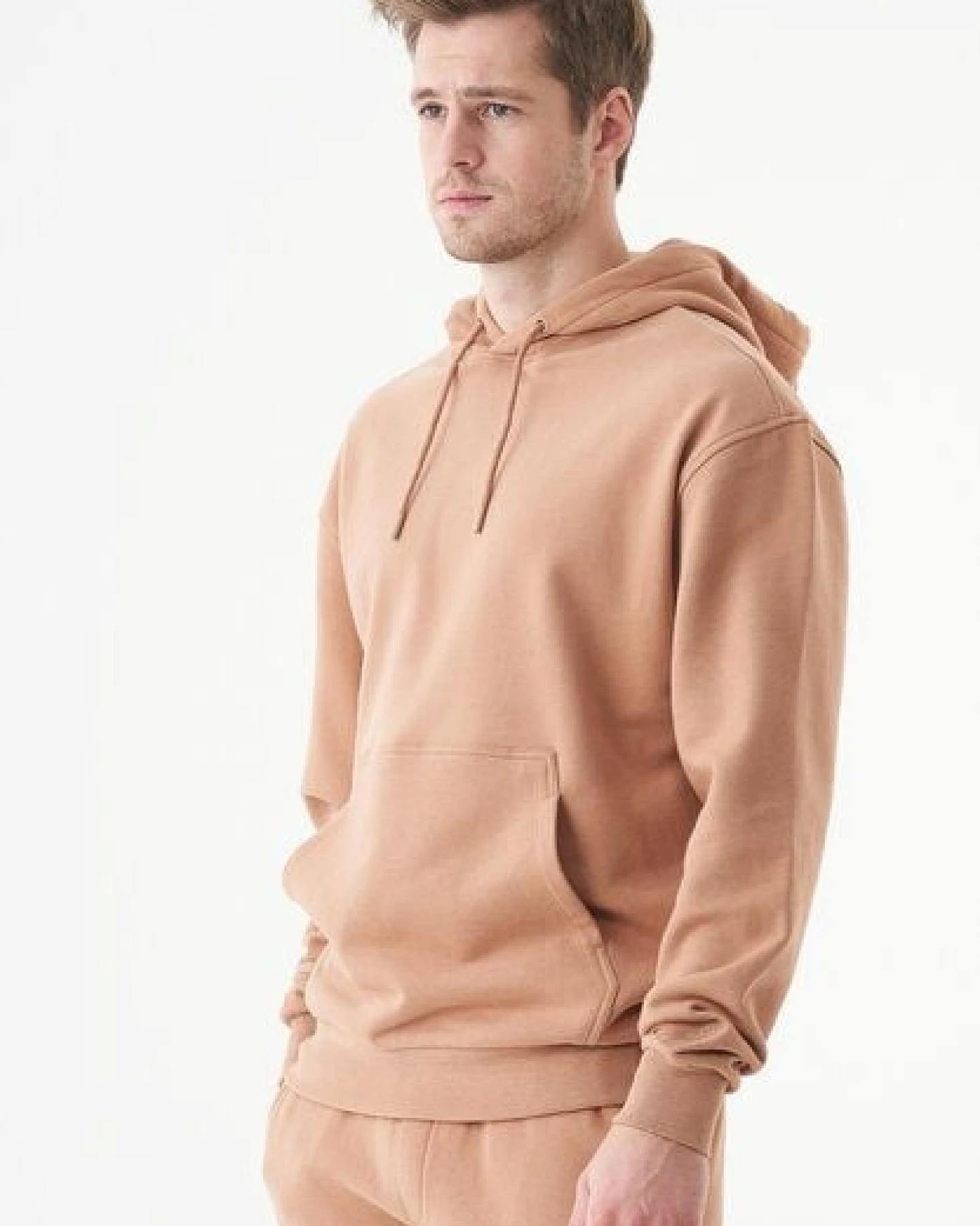 ORGANICATION ESSENTIALS-HALKI-Unisex Soft Touch Hoodie aus Bio-Baumwolle – Ansicht 3