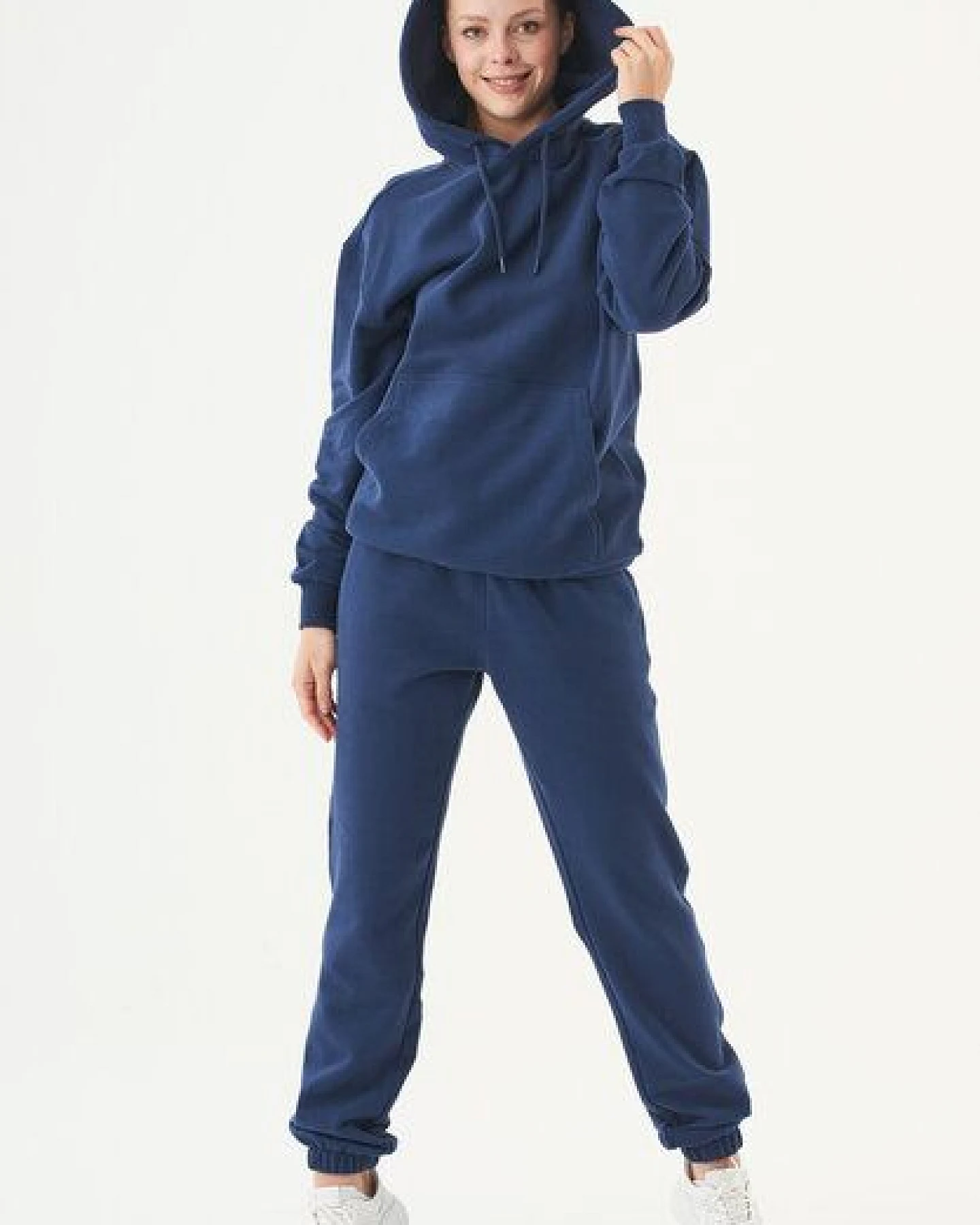 ORGANICATION ESSENTIALS-HALKI-Unisex Soft Touch Hoodie aus Bio-Baumwolle – Ansicht 2