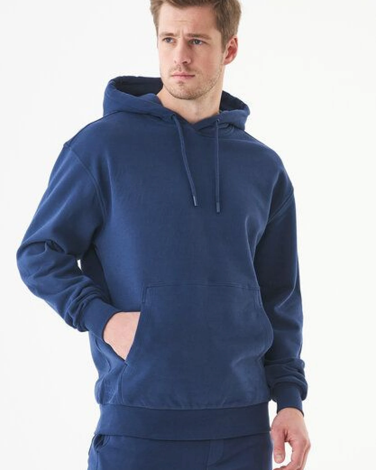 ORGANICATION ESSENTIALS-HALKI-Unisex Soft Touch Hoodie aus Bio-Baumwolle – Ansicht 3
