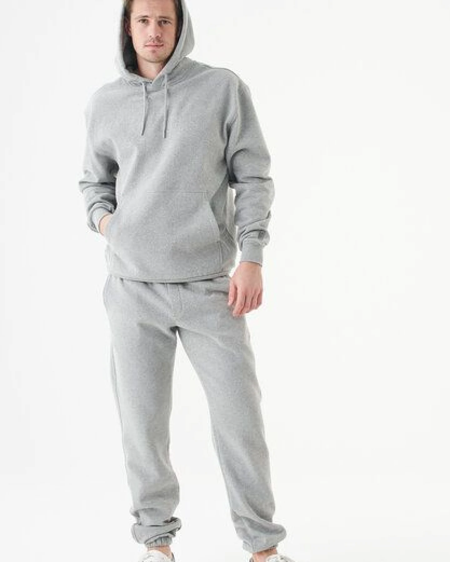 ORGANICATION ESSENTIALS-HALKI-Unisex Soft Touch Hoodie aus Bio-Baumwolle – Ansicht 2