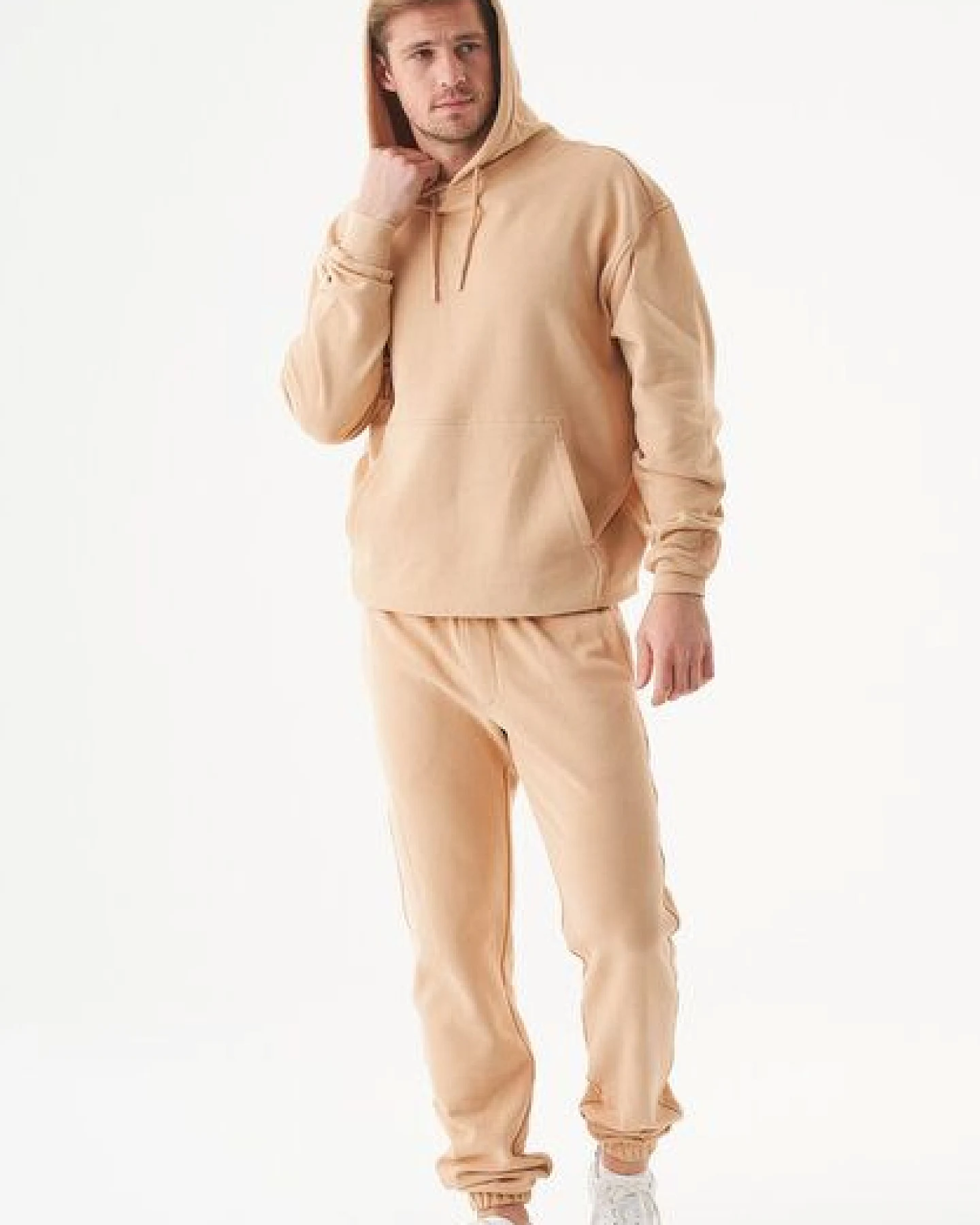 ORGANICATION ESSENTIALS-HALKI-Unisex Soft Touch Hoodie aus Bio-Baumwolle – Ansicht 2