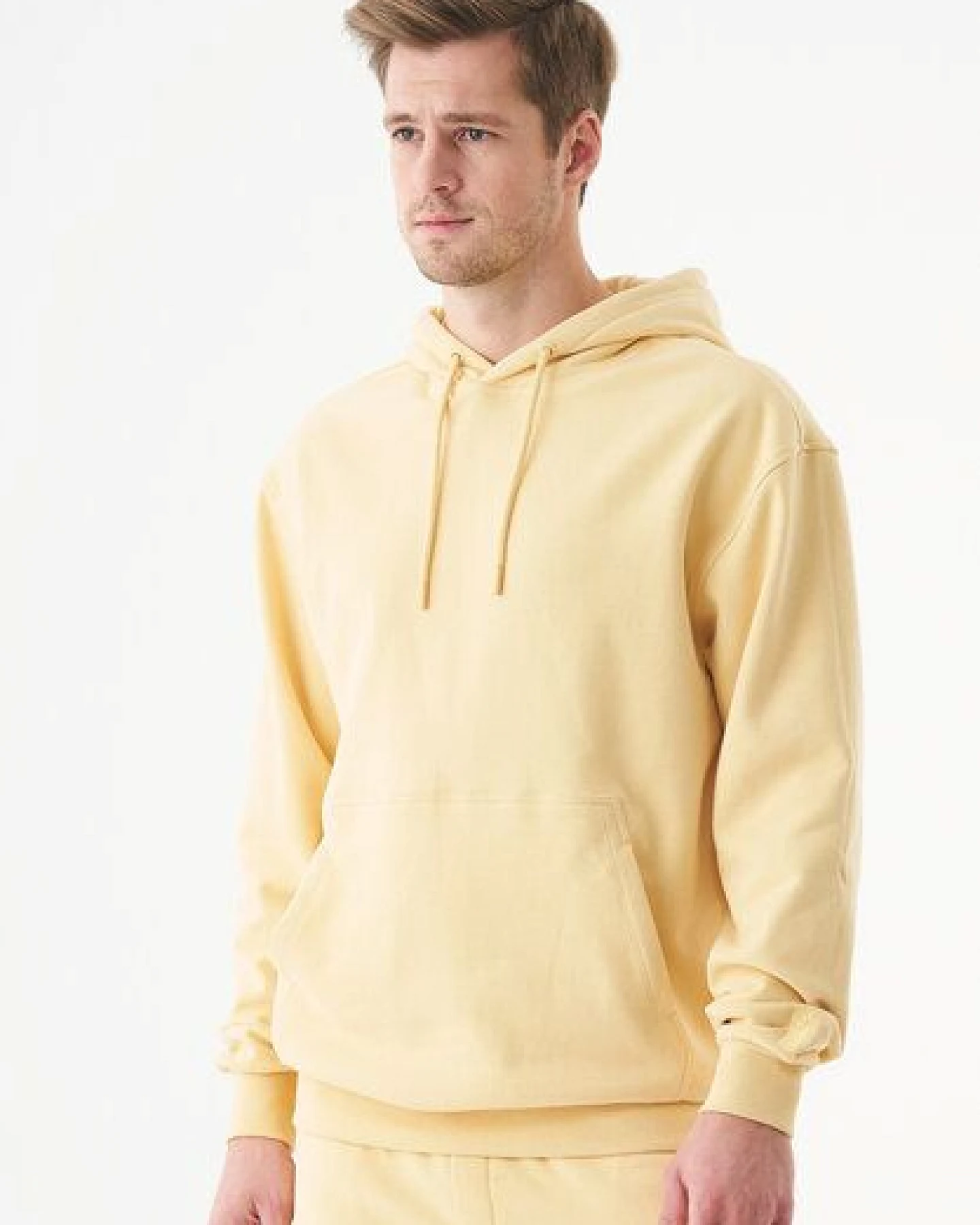 ORGANICATION ESSENTIALS-HALKI-Unisex Soft Touch Hoodie aus Bio-Baumwolle – Ansicht 3