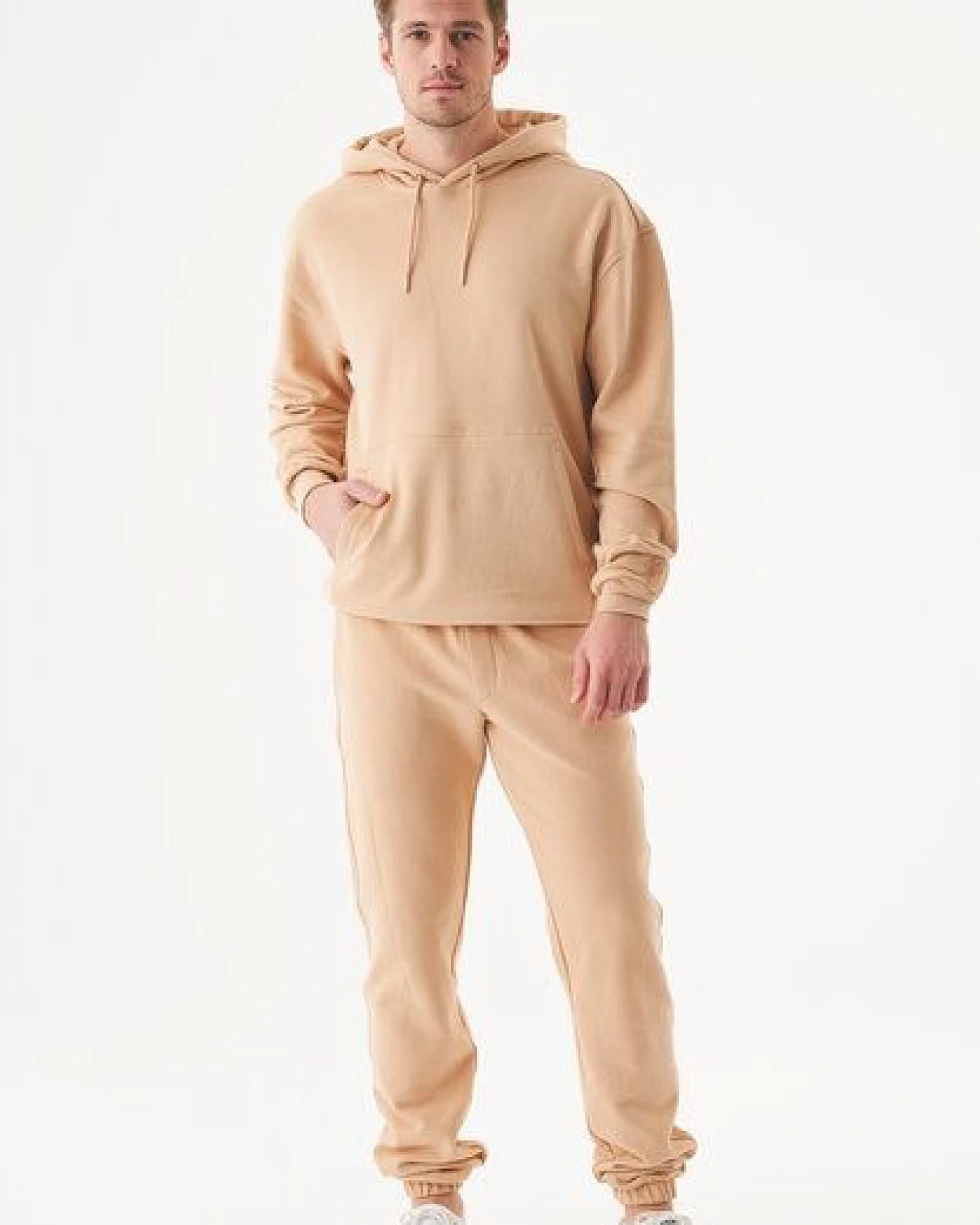 ORGANICATION ESSENTIALS-HALKI-Unisex Soft Touch Hoodie aus Bio-Baumwolle – Ansicht 2