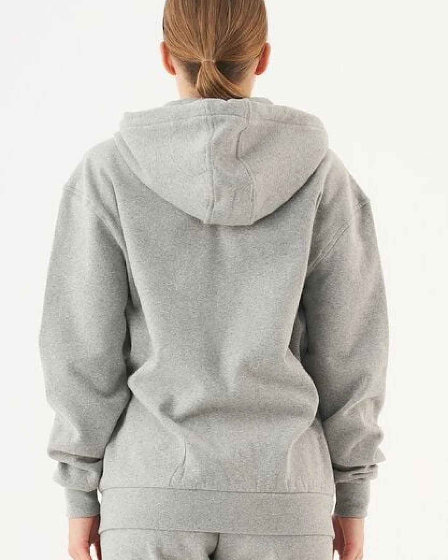ORGANICATION ESSENTIALS-JUNDA-Unisex Soft Touch Sweatjacke aus Bio-Baumwolle – Ansicht 4