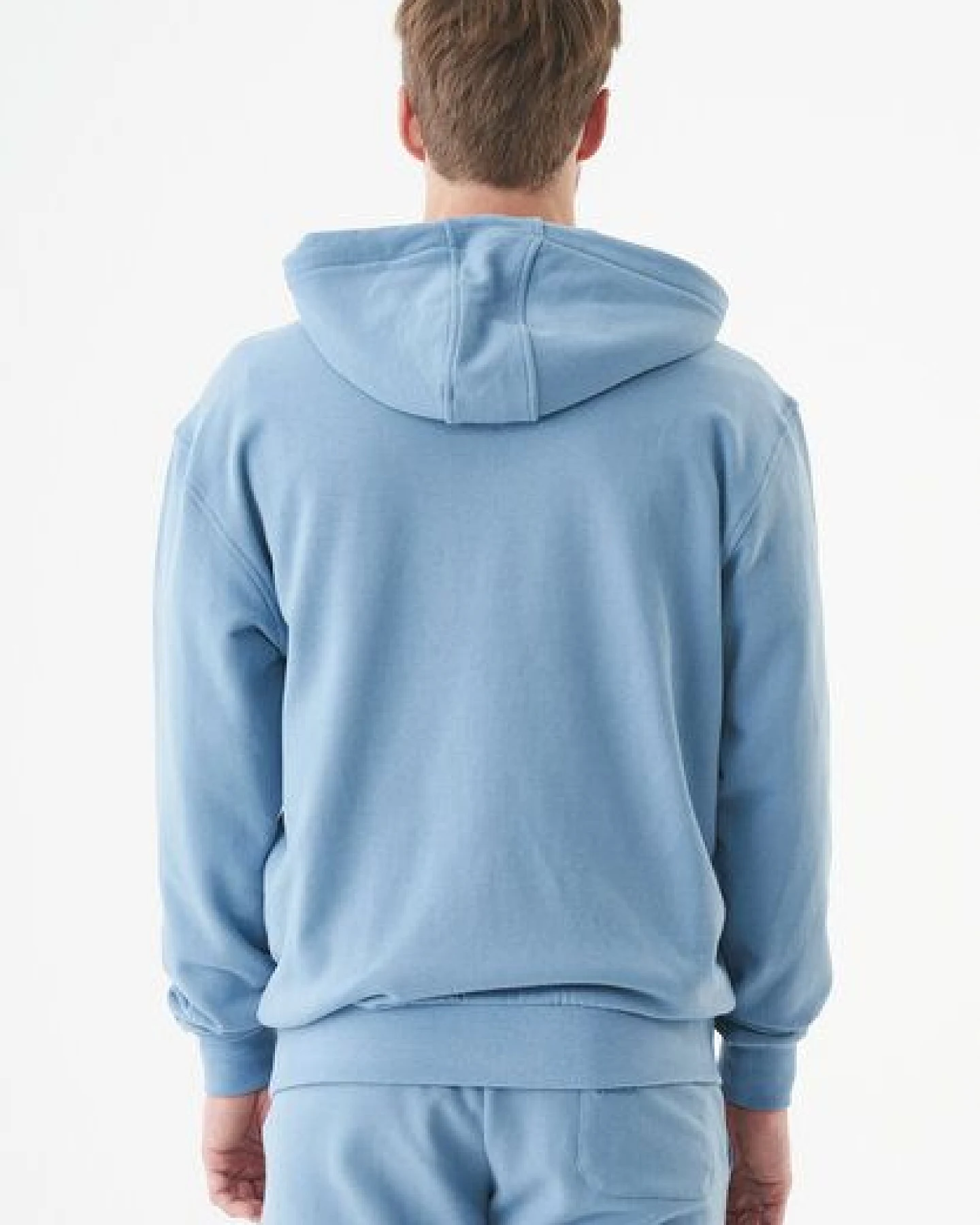 ORGANICATION ESSENTIALS-JUNDA-Unisex Soft Touch Sweatjacke aus Bio-Baumwolle – Ansicht 4