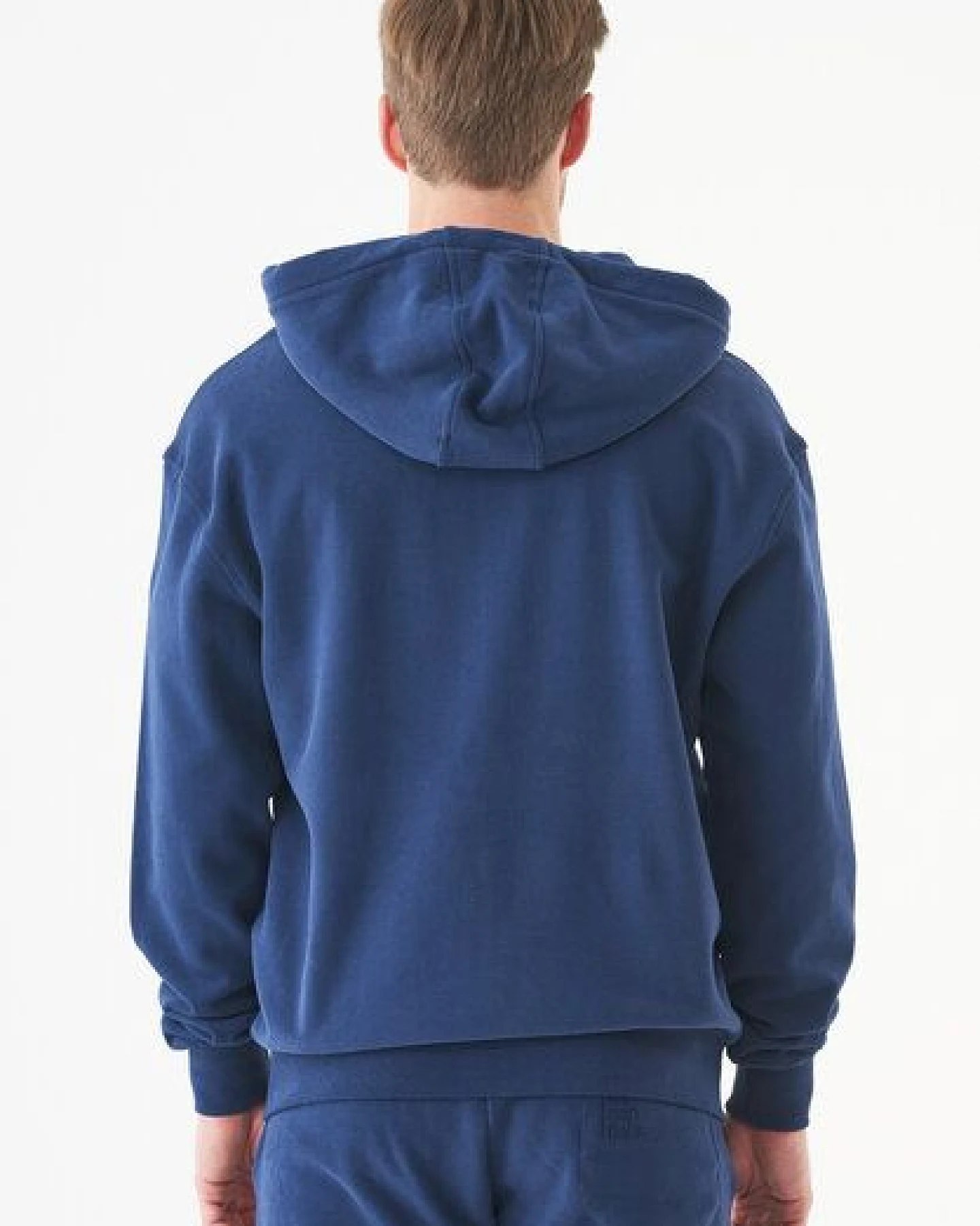 ORGANICATION ESSENTIALS-JUNDA-Unisex Soft Touch Sweatjacke aus Bio-Baumwolle – Ansicht 4