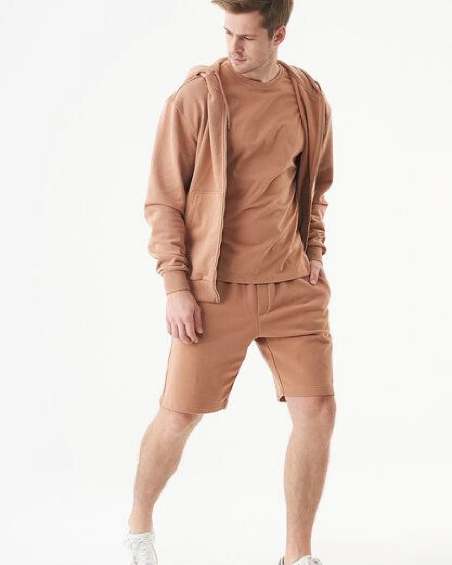 ORGANICATION ESSENTIALS-JUNDA-Unisex Soft Touch Sweatjacke aus Bio-Baumwolle – Ansicht 2