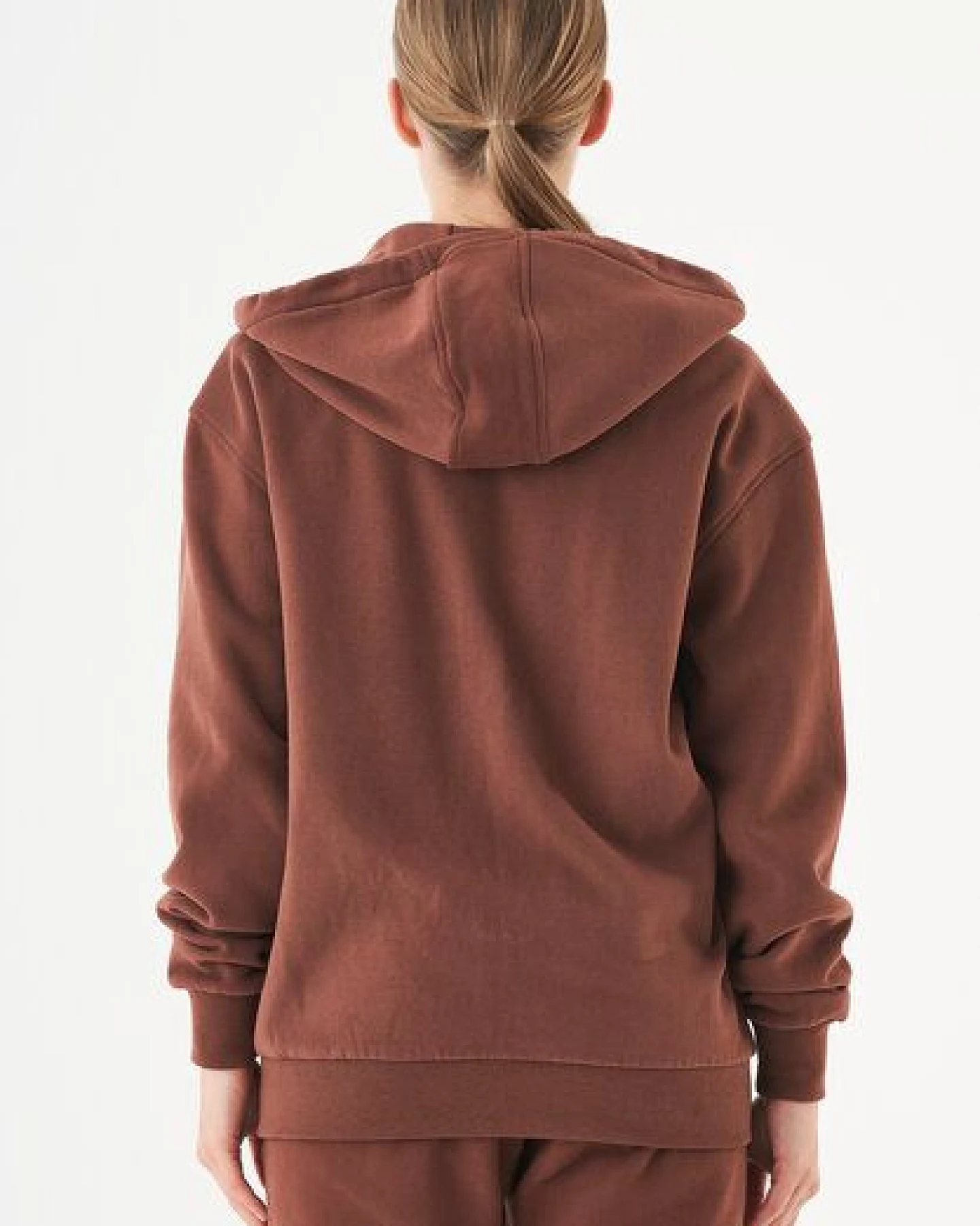 ORGANICATION ESSENTIALS-JUNDA-Unisex Soft Touch Sweatjacke aus Bio-Baumwolle – Ansicht 4