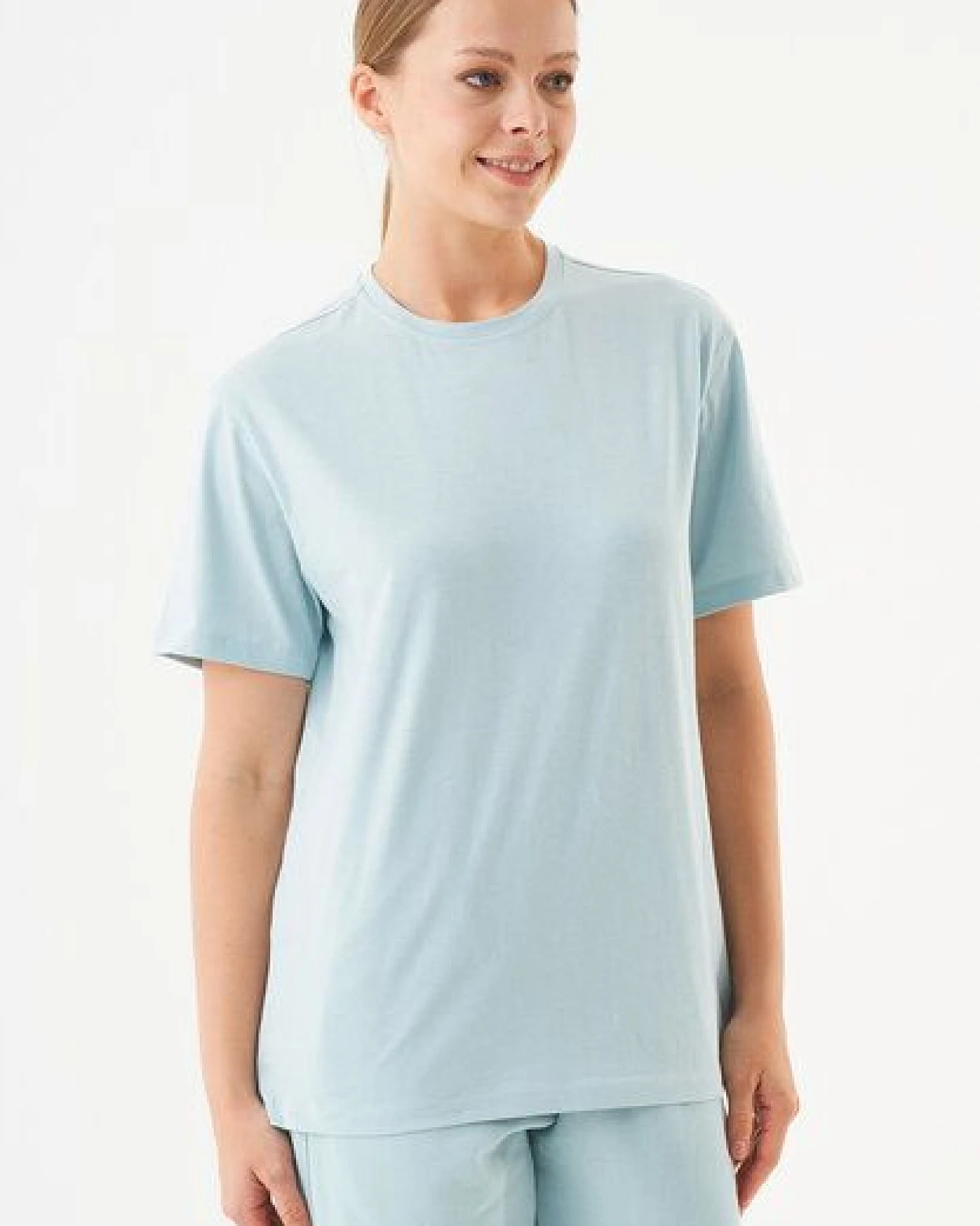 ORGANICATION ESSENTIALS-TILLO-Unisex Basic T-Shirt aus Bio-Baumwolle – Ansicht 2