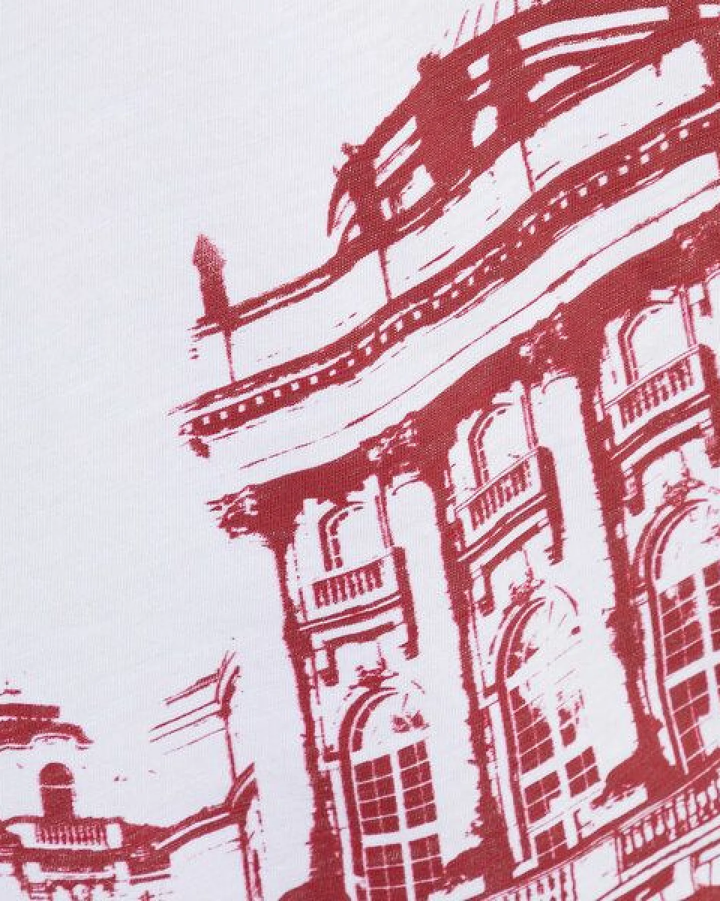 Spangeltangel Damenshirt "Opernhaus", T-Shirt bedruckt, Frauen, festlich leger – Ansicht 2