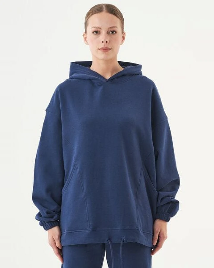 ORGANICATION ESSENTIALS-HANDE- Soft Touch Oversize Hoodie aus Bio-Baumwolle