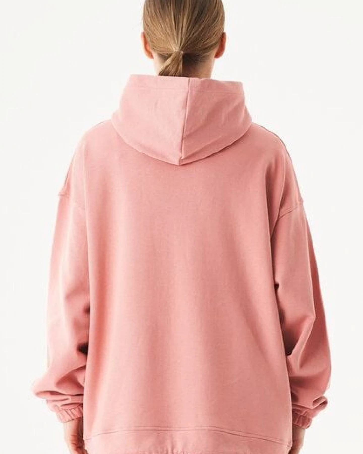 ORGANICATION ESSENTIALS-HANDE- Soft Touch Oversize Hoodie aus Bio-Baumwolle – Ansicht 4