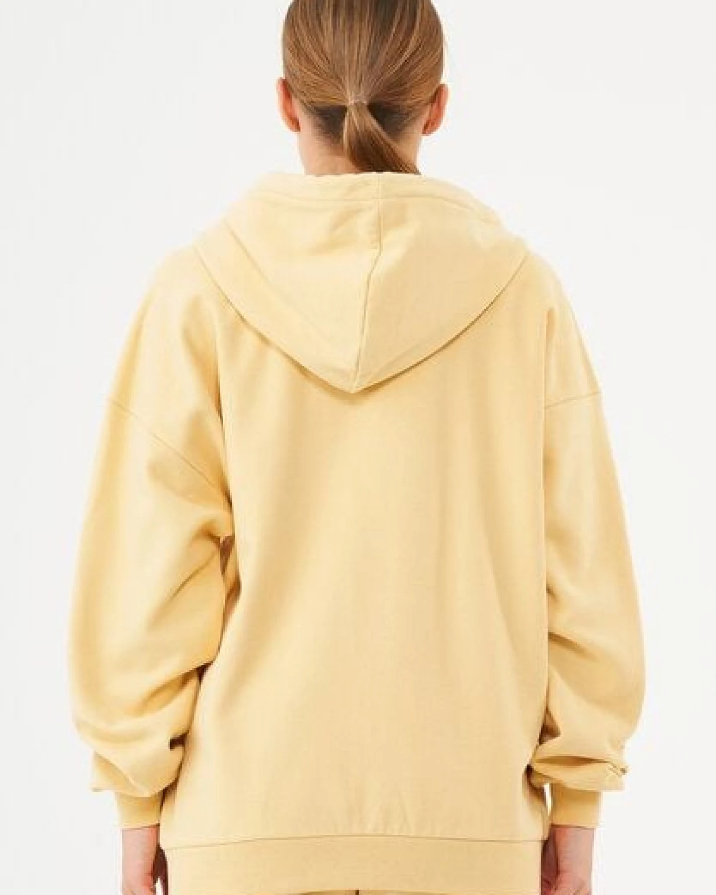 ORGANICATION ESSENTIALS-JALE- Soft Touch Sweatjacke aus Bio-Baumwolle – Ansicht 4