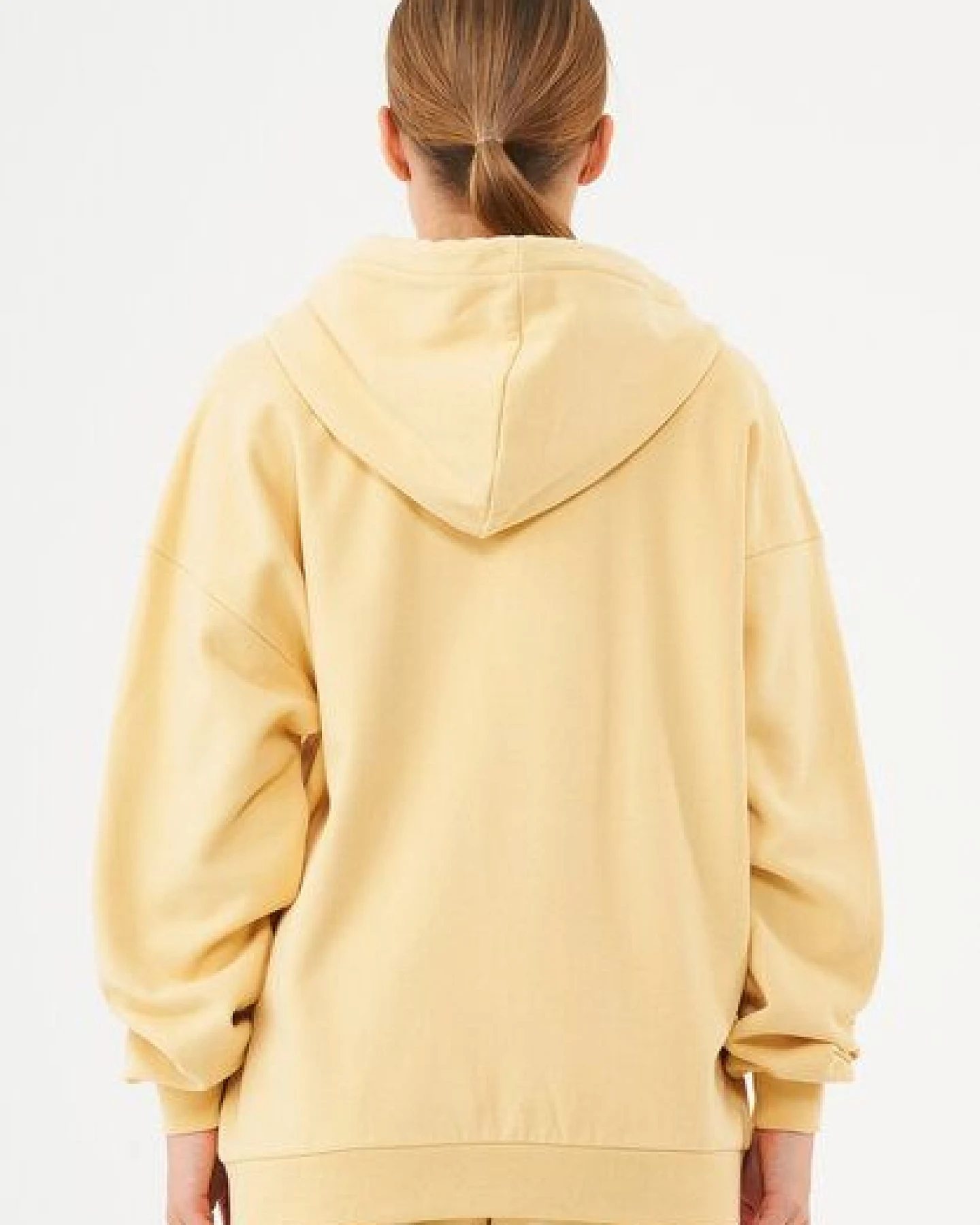ORGANICATION ESSENTIALS-JALE- Soft Touch Sweatjacke aus Bio-Baumwolle – Ansicht 4