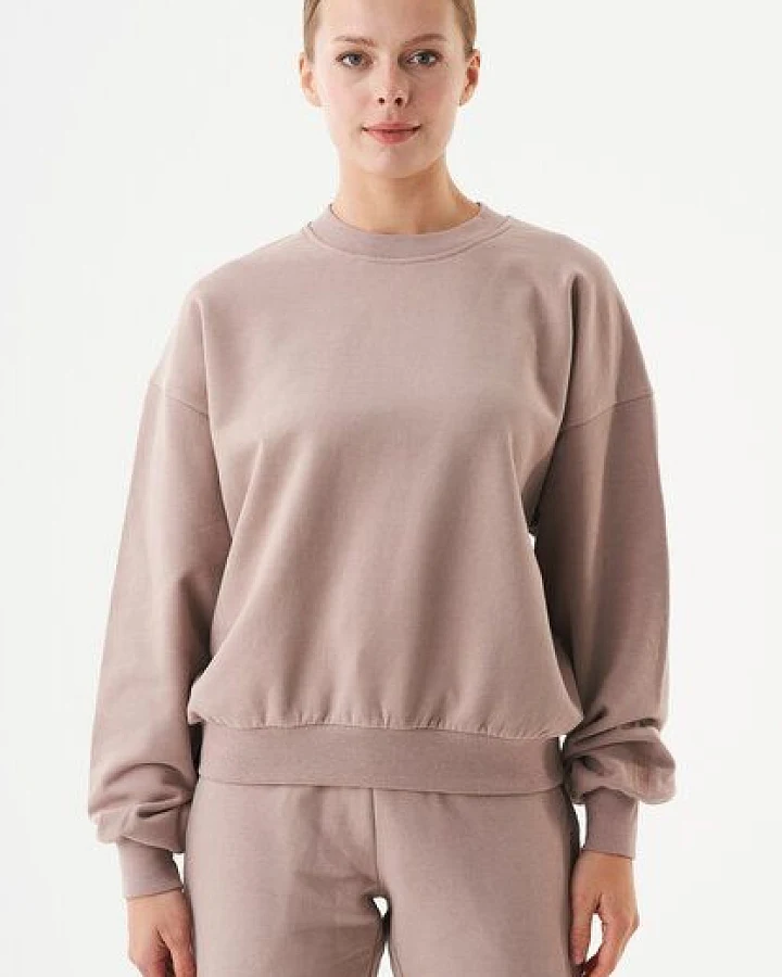 ORGANICATION ESSENTIALS-BUKET- Soft Touch Sweatshirt aus Bio-Baumwolle