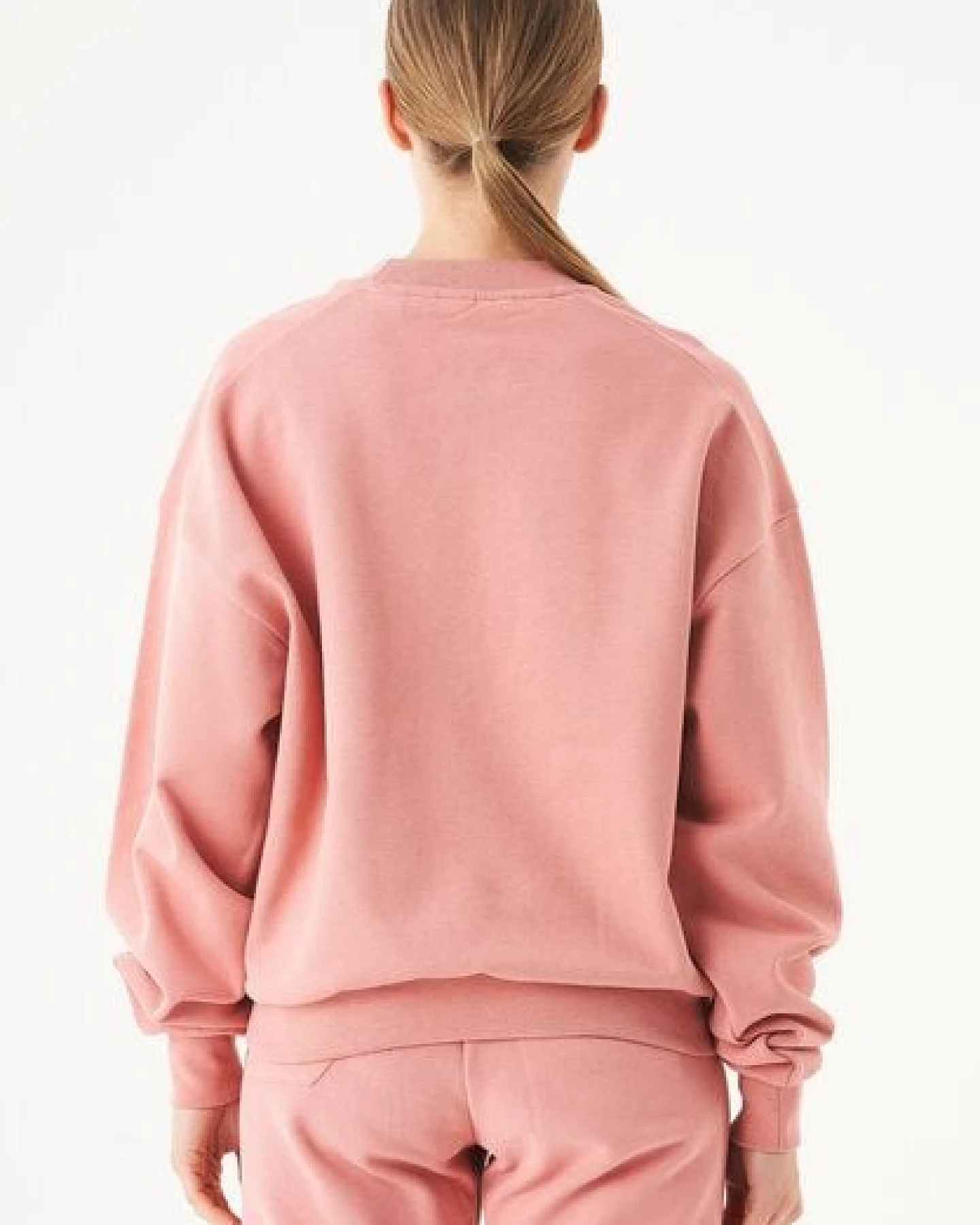 ORGANICATION ESSENTIALS-BUKET- Soft Touch Sweatshirt aus Bio-Baumwolle – Ansicht 4