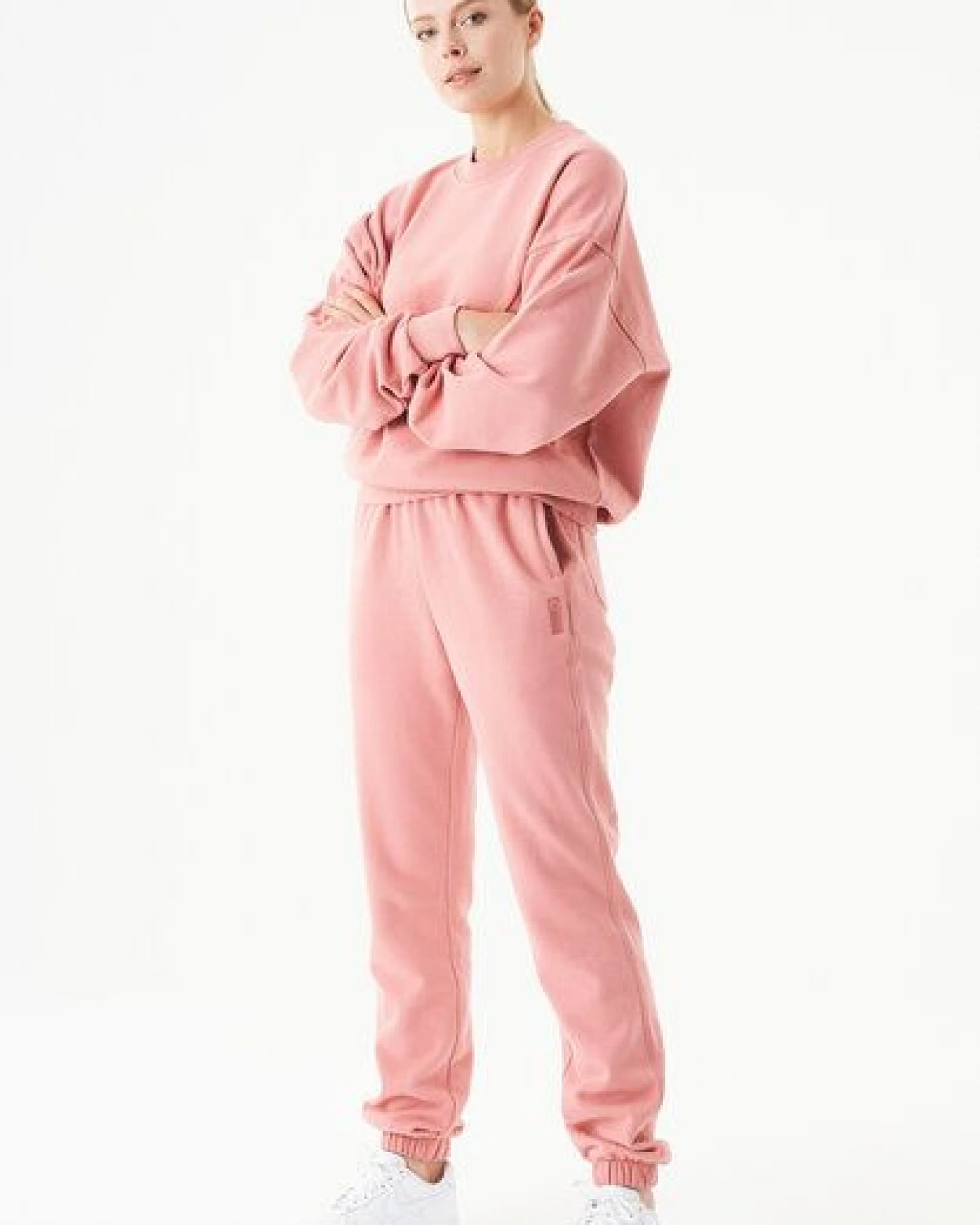 ORGANICATION ESSENTIALS-BUKET- Soft Touch Sweatshirt aus Bio-Baumwolle – Ansicht 2