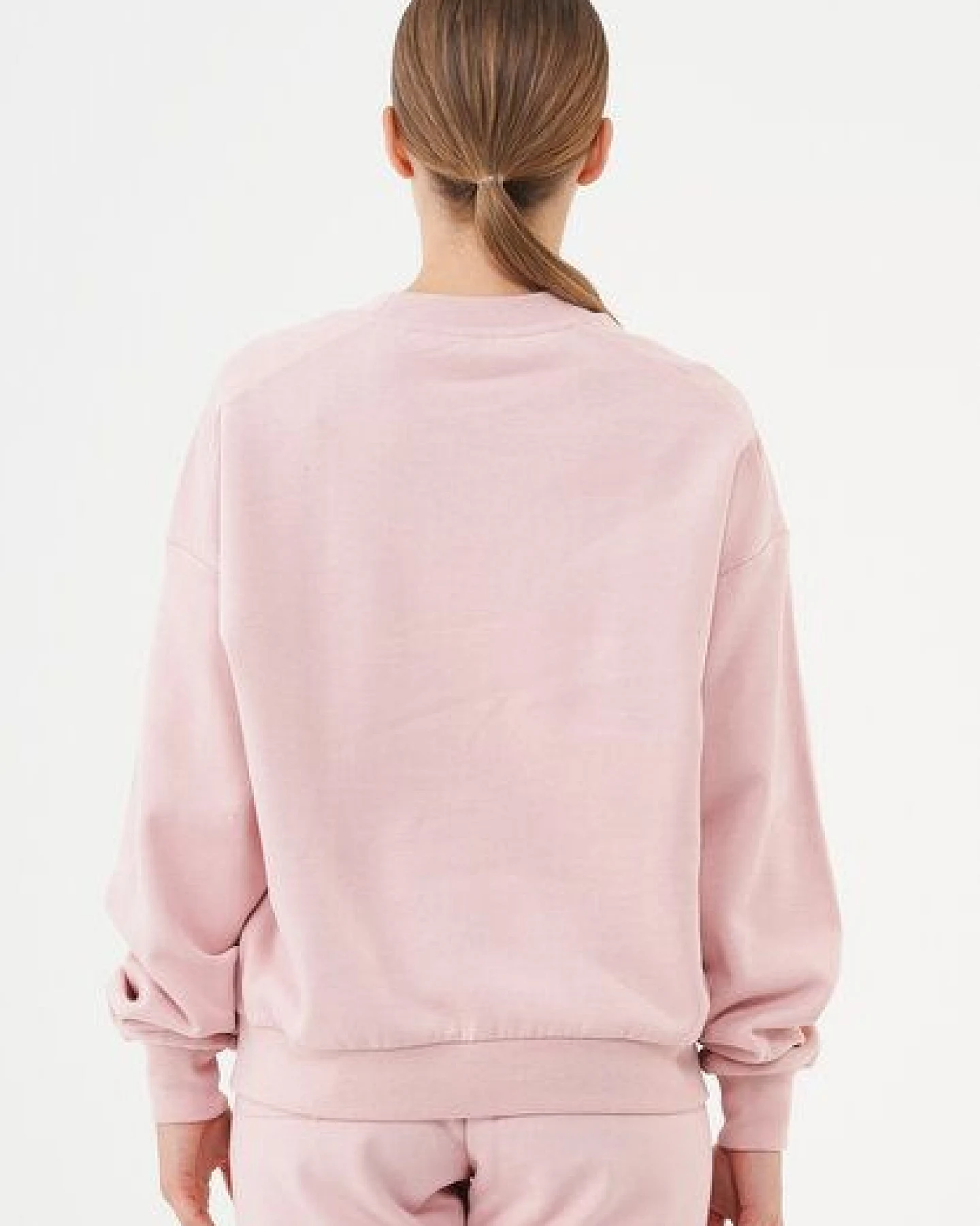 ORGANICATION ESSENTIALS-BUKET- Soft Touch Sweatshirt aus Bio-Baumwolle – Ansicht 4